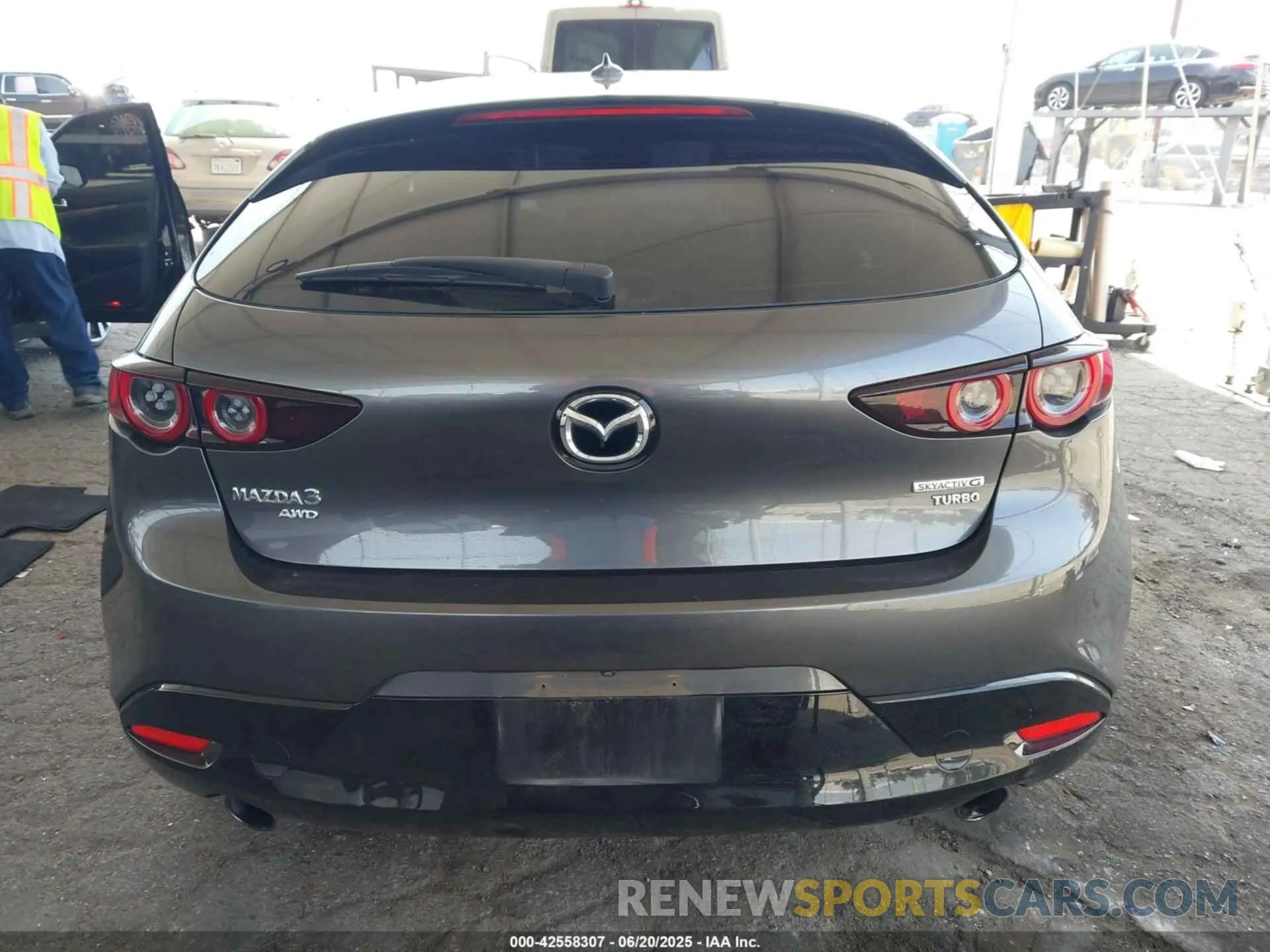 16 Photograph of a damaged car JM1BPBJYXM1338641 MAZDA MAZDA3 HATCHBACK 2021