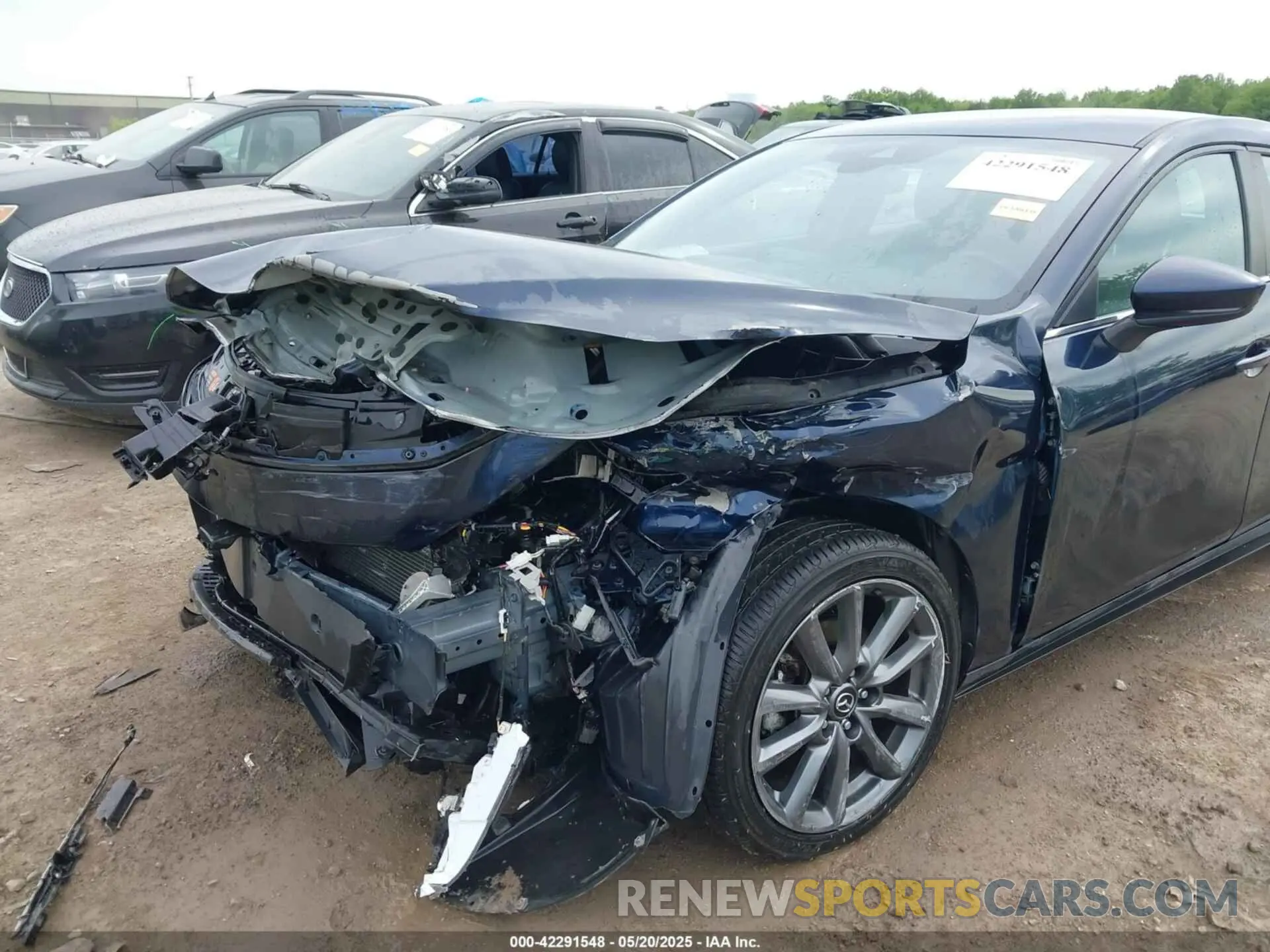 6 Photograph of a damaged car JM1BPBKL1M1308883 MAZDA MAZDA3 HATCHBACK 2021