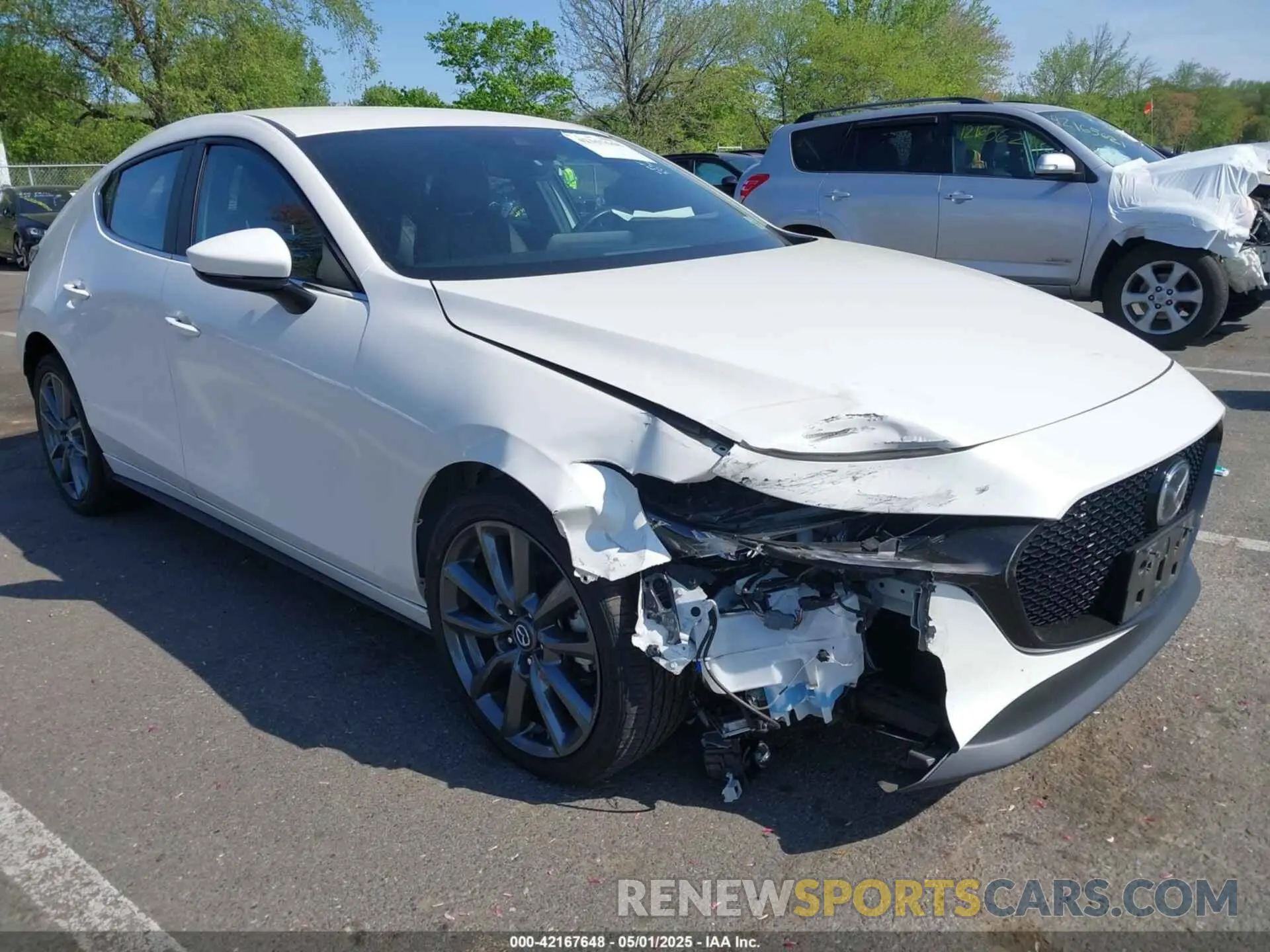1 Photograph of a damaged car JM1BPBKL4M1313527 MAZDA MAZDA3 HATCHBACK 2021