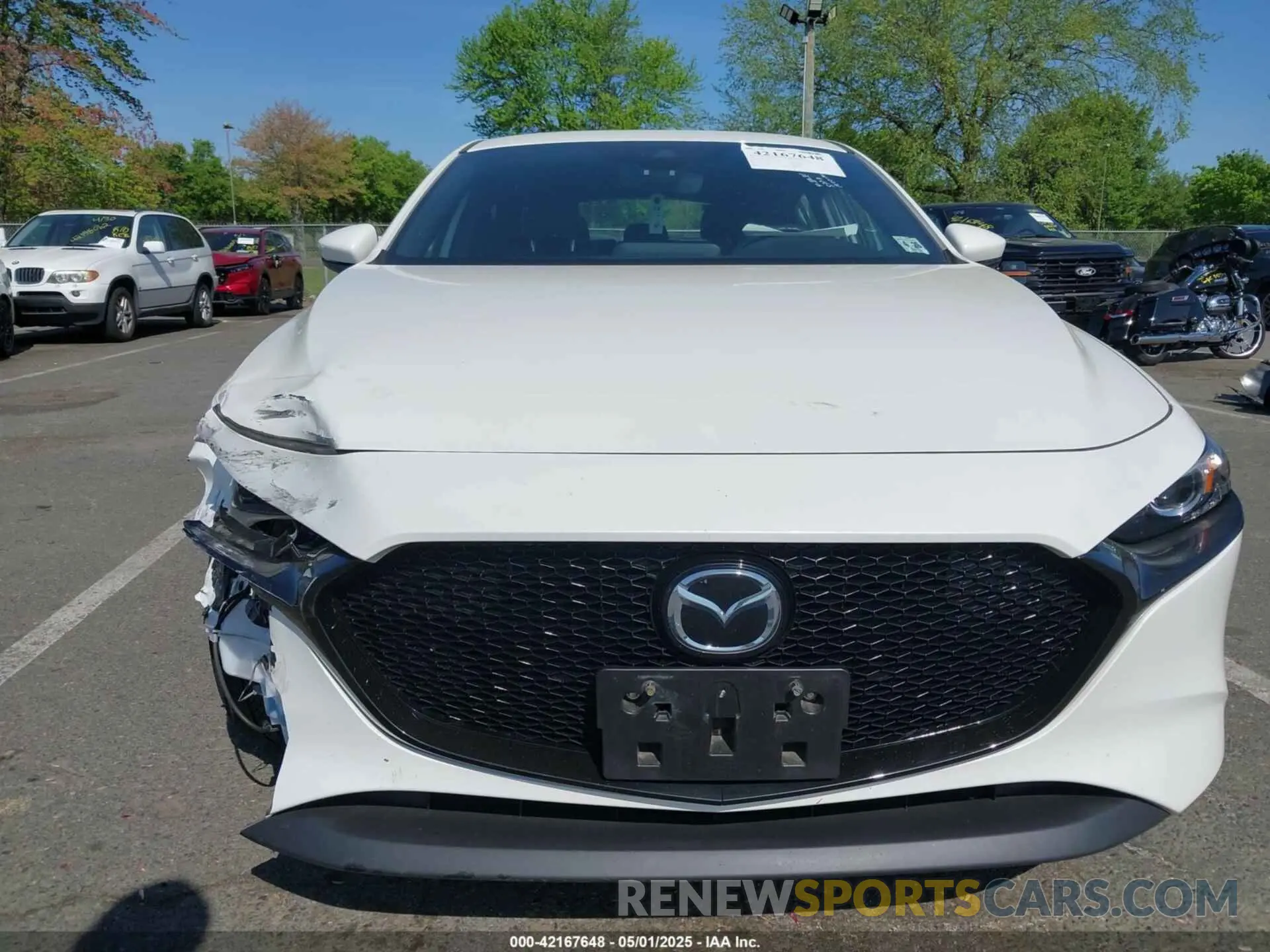 6 Photograph of a damaged car JM1BPBKL4M1313527 MAZDA MAZDA3 HATCHBACK 2021