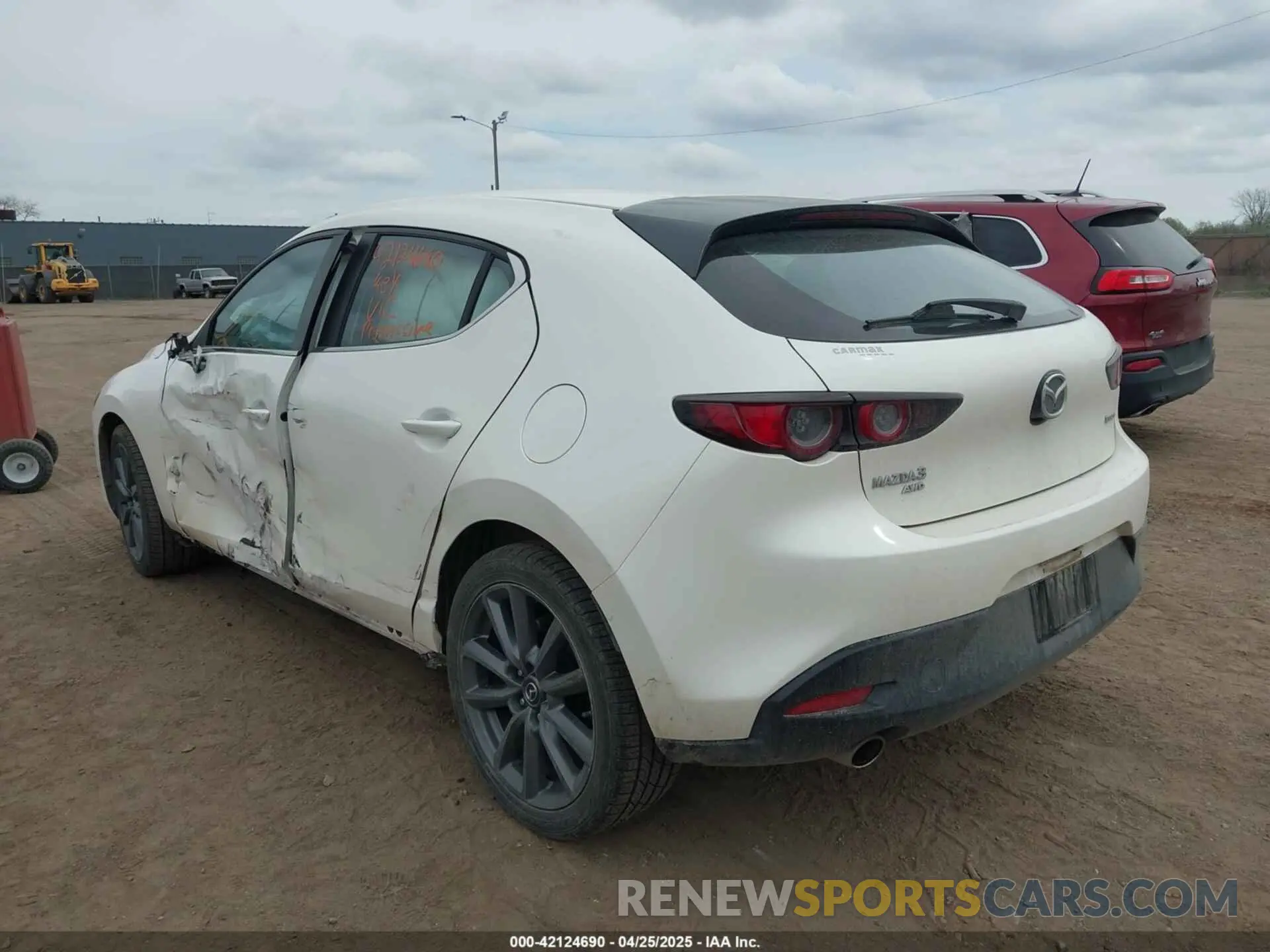 3 Photograph of a damaged car JM1BPBKL5M1339375 MAZDA MAZDA3 HATCHBACK 2021