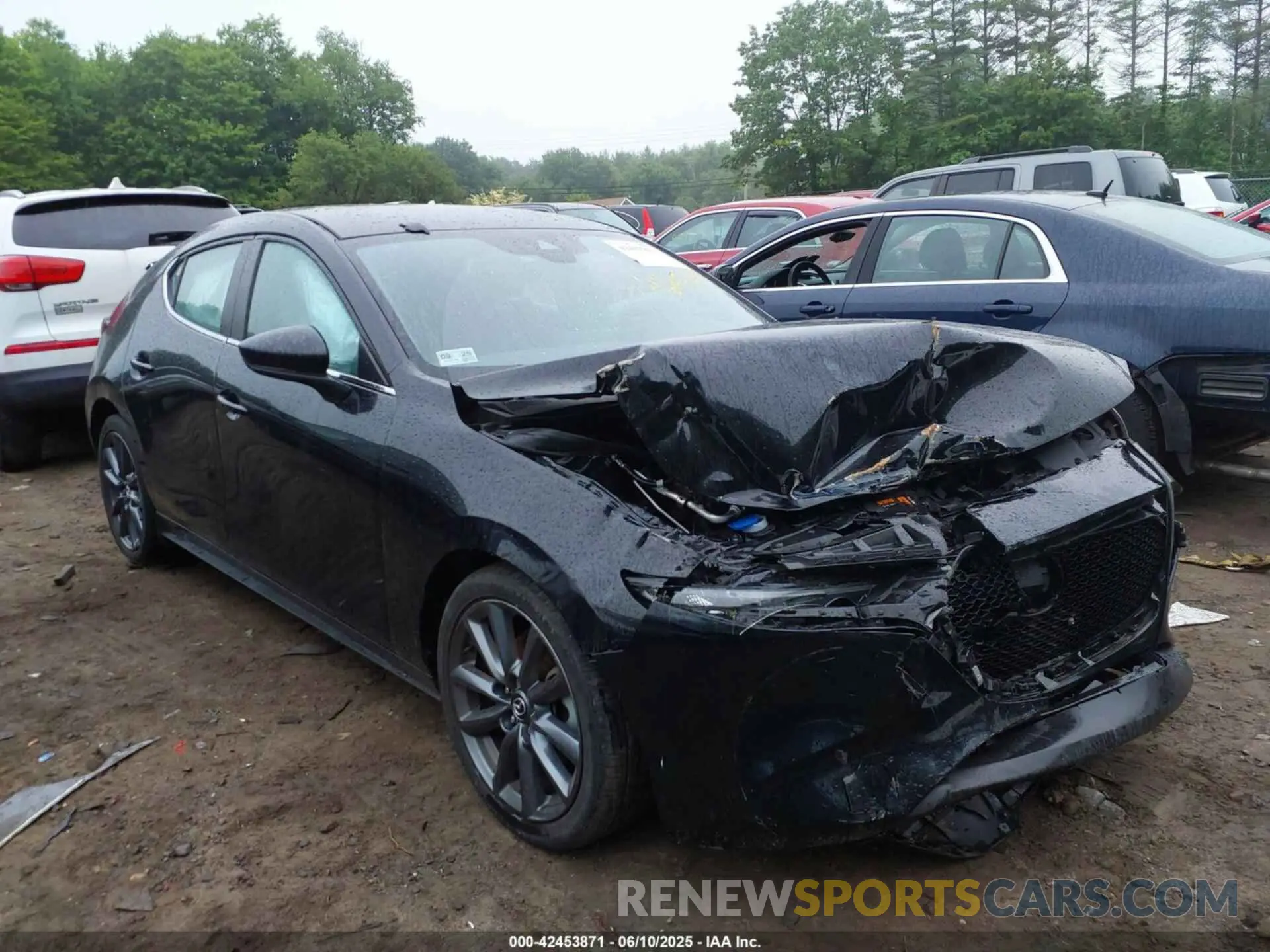 1 Photograph of a damaged car JM1BPBKLXM1328842 MAZDA MAZDA3 HATCHBACK 2021