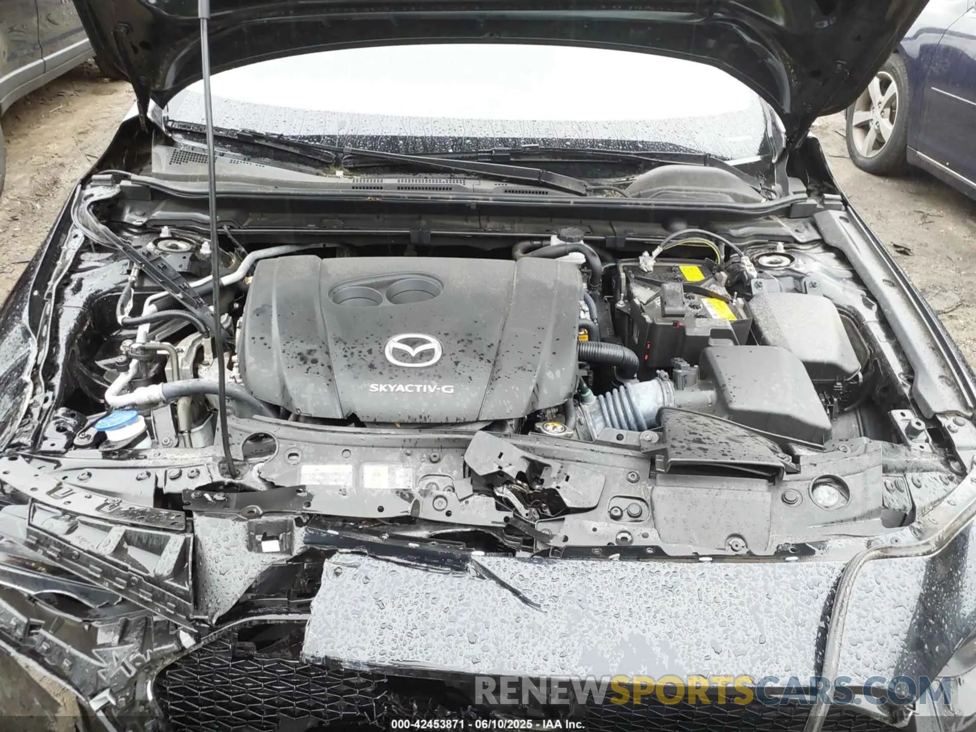 10 Photograph of a damaged car JM1BPBKLXM1328842 MAZDA MAZDA3 HATCHBACK 2021