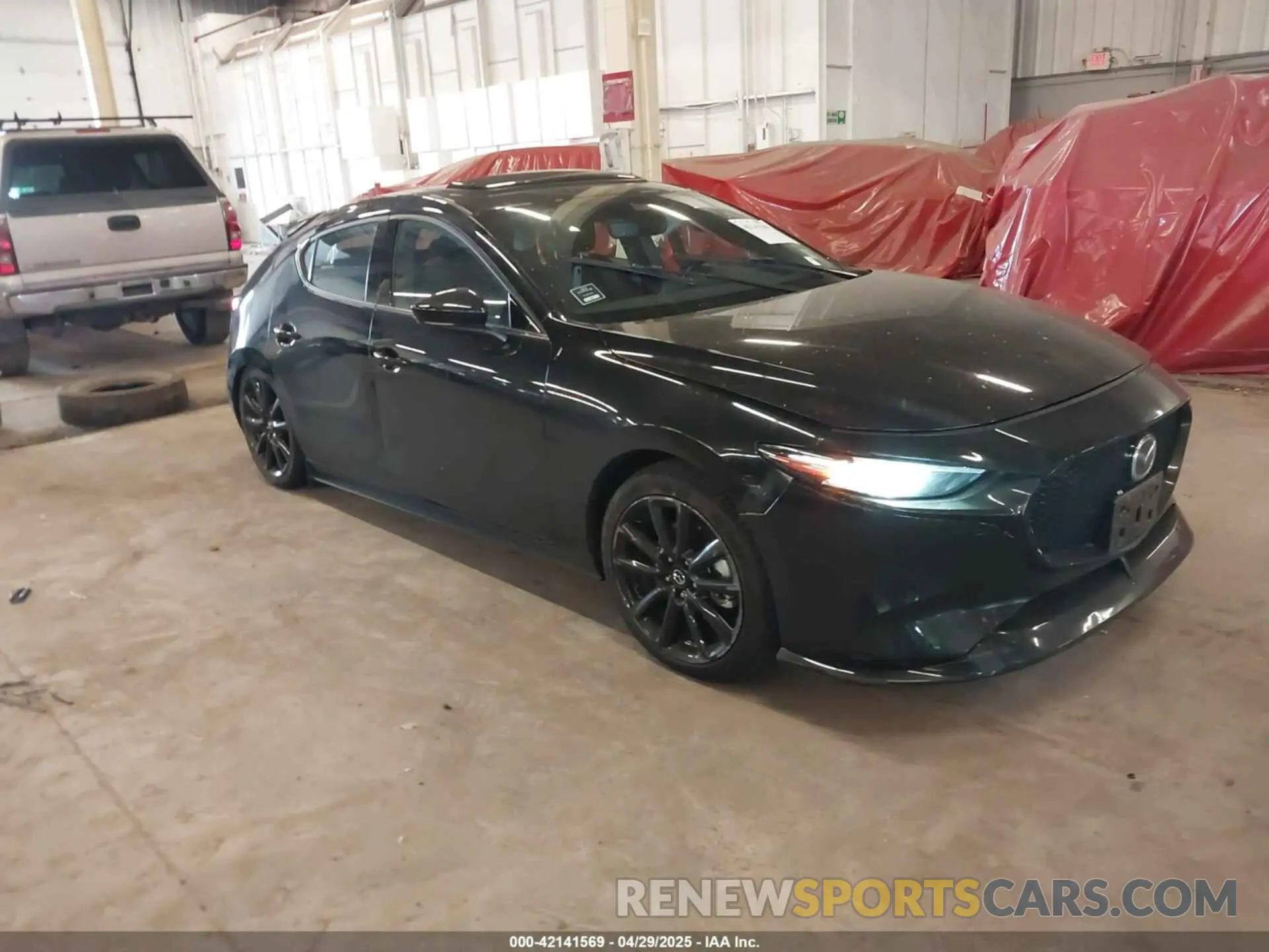1 Photograph of a damaged car JM1BPBNY0M1348282 MAZDA MAZDA3 HATCHBACK 2021