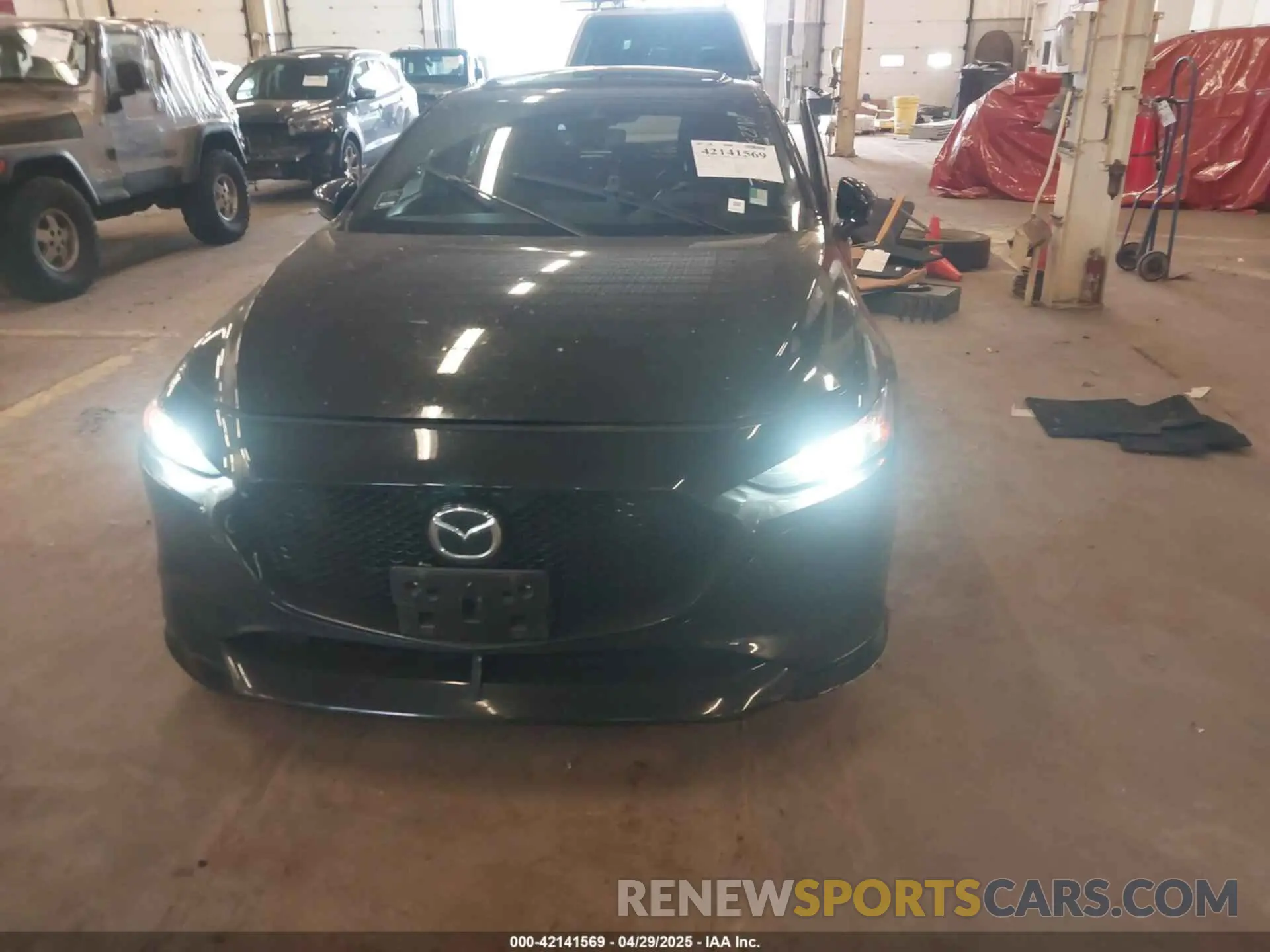 13 Photograph of a damaged car JM1BPBNY0M1348282 MAZDA MAZDA3 HATCHBACK 2021