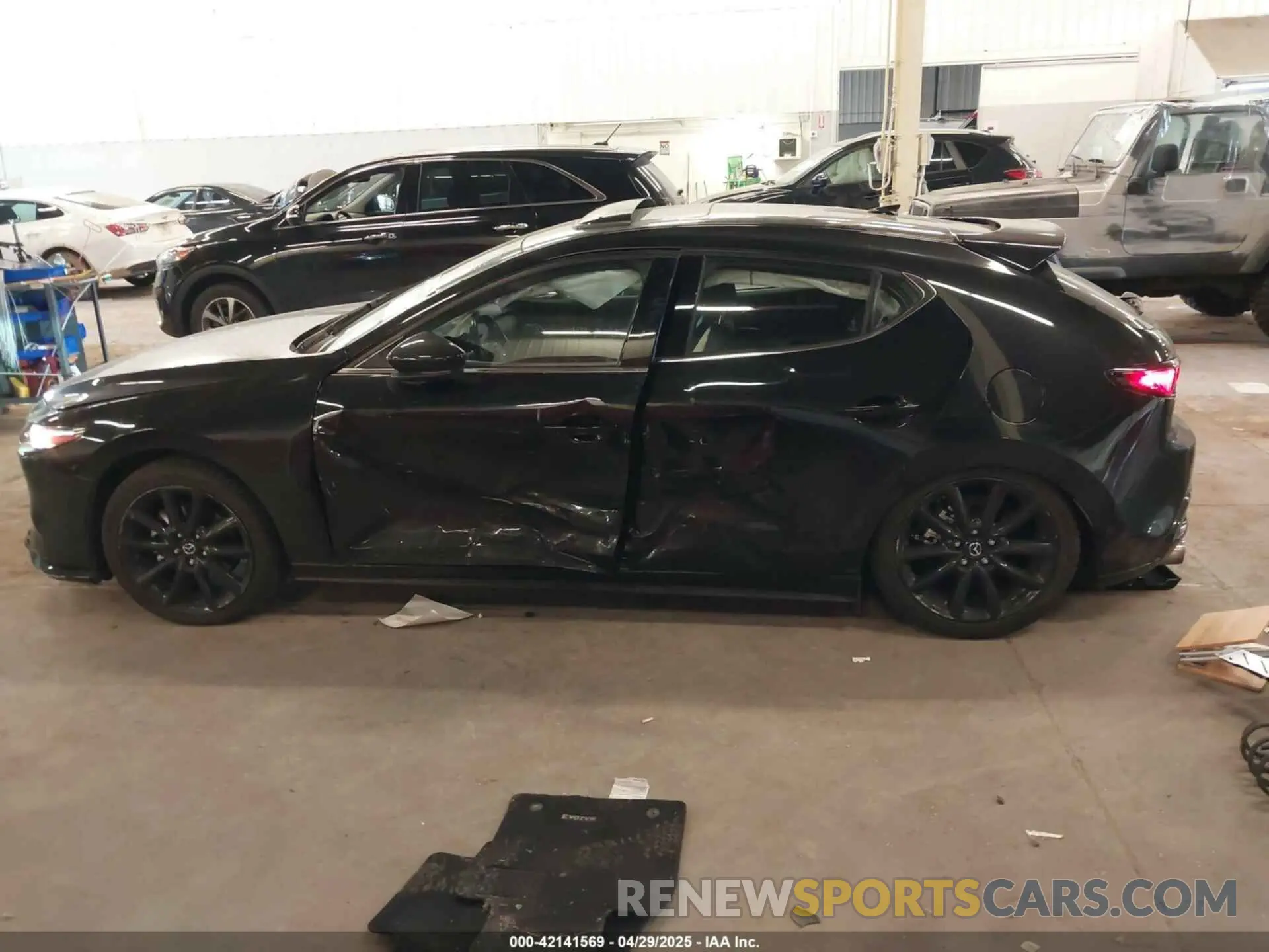 15 Photograph of a damaged car JM1BPBNY0M1348282 MAZDA MAZDA3 HATCHBACK 2021