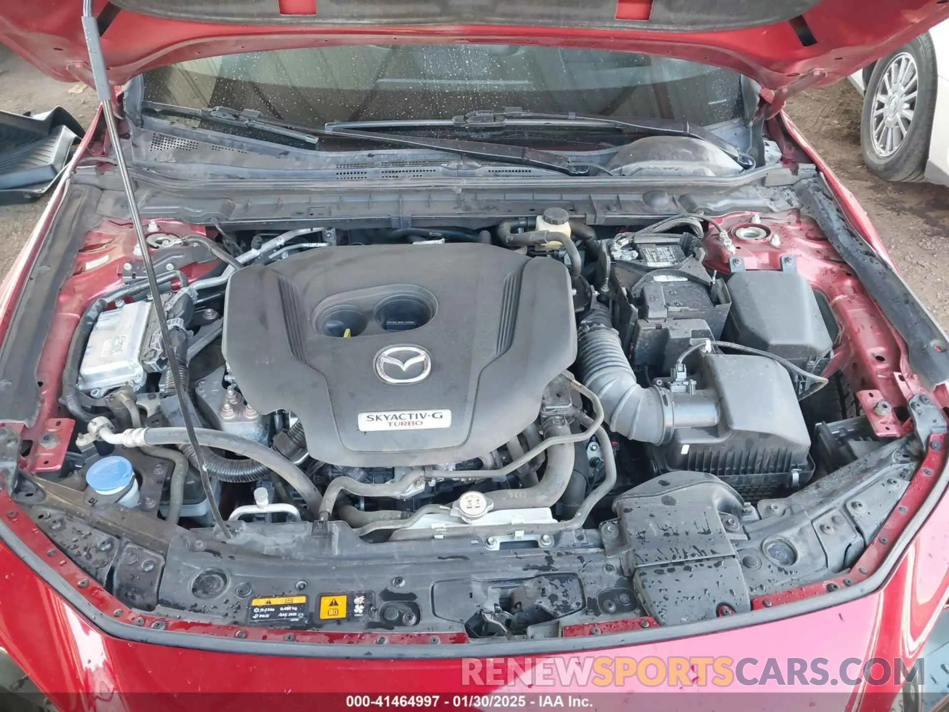 10 Photograph of a damaged car JM1BPBNY4M1332490 MAZDA MAZDA3 HATCHBACK 2021