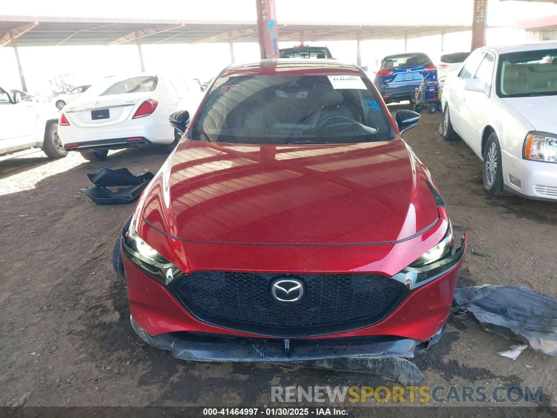 12 Photograph of a damaged car JM1BPBNY4M1332490 MAZDA MAZDA3 HATCHBACK 2021