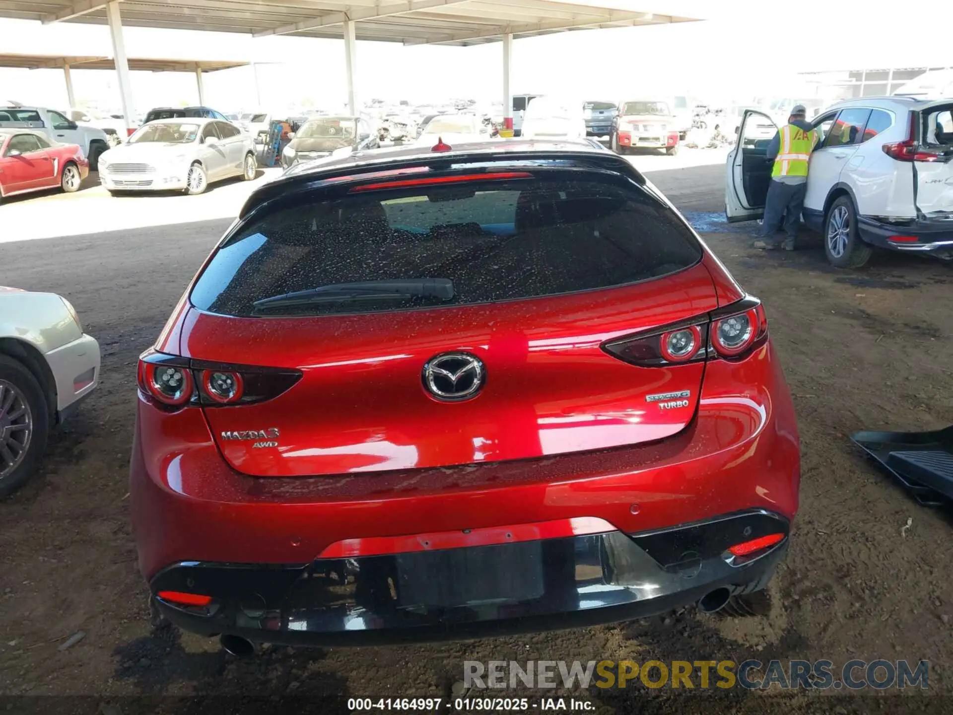 16 Photograph of a damaged car JM1BPBNY4M1332490 MAZDA MAZDA3 HATCHBACK 2021