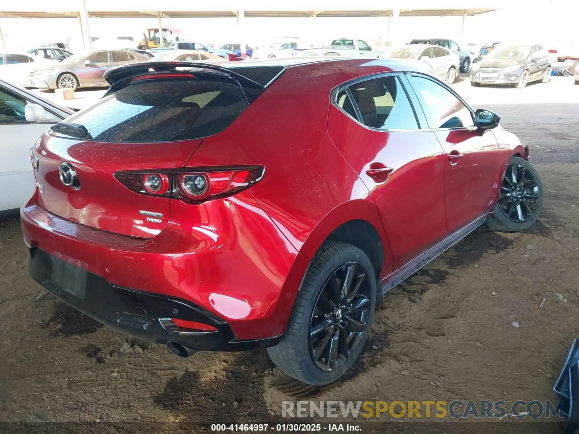 4 Photograph of a damaged car JM1BPBNY4M1332490 MAZDA MAZDA3 HATCHBACK 2021