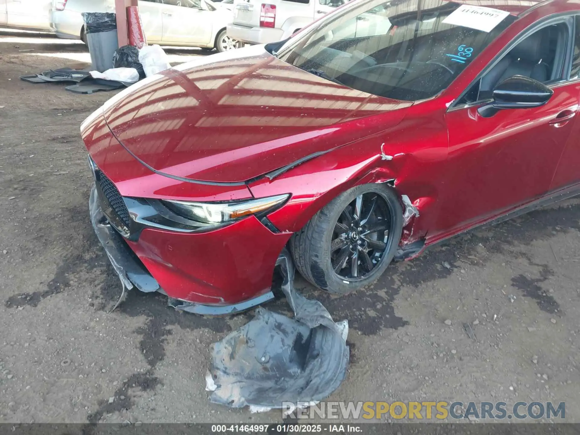 6 Photograph of a damaged car JM1BPBNY4M1332490 MAZDA MAZDA3 HATCHBACK 2021