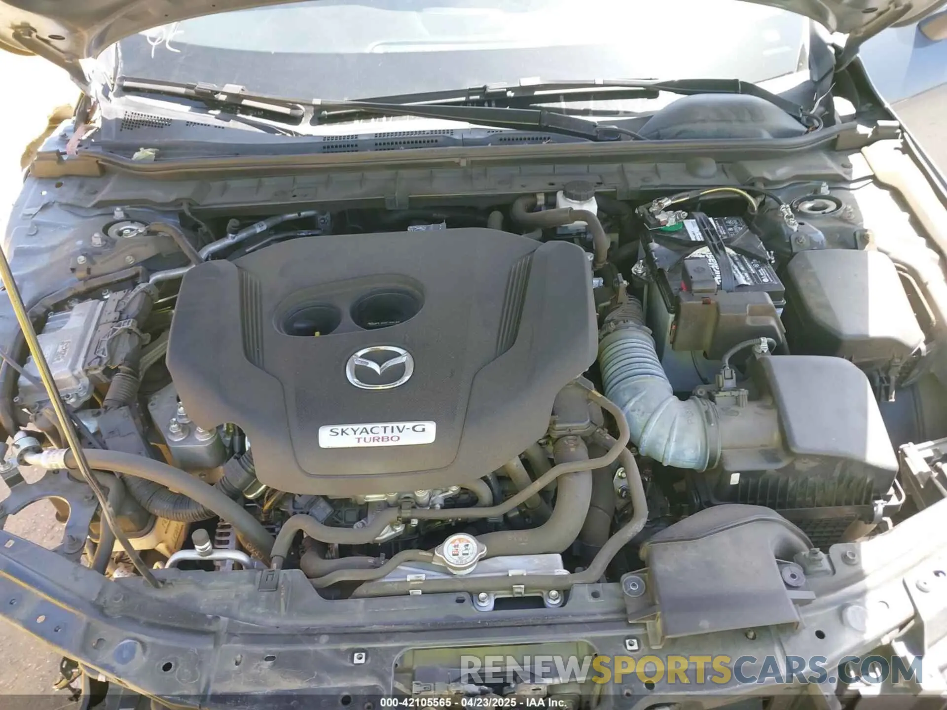 10 Photograph of a damaged car JM1BPBNY7N1501810 MAZDA MAZDA3 HATCHBACK 2022