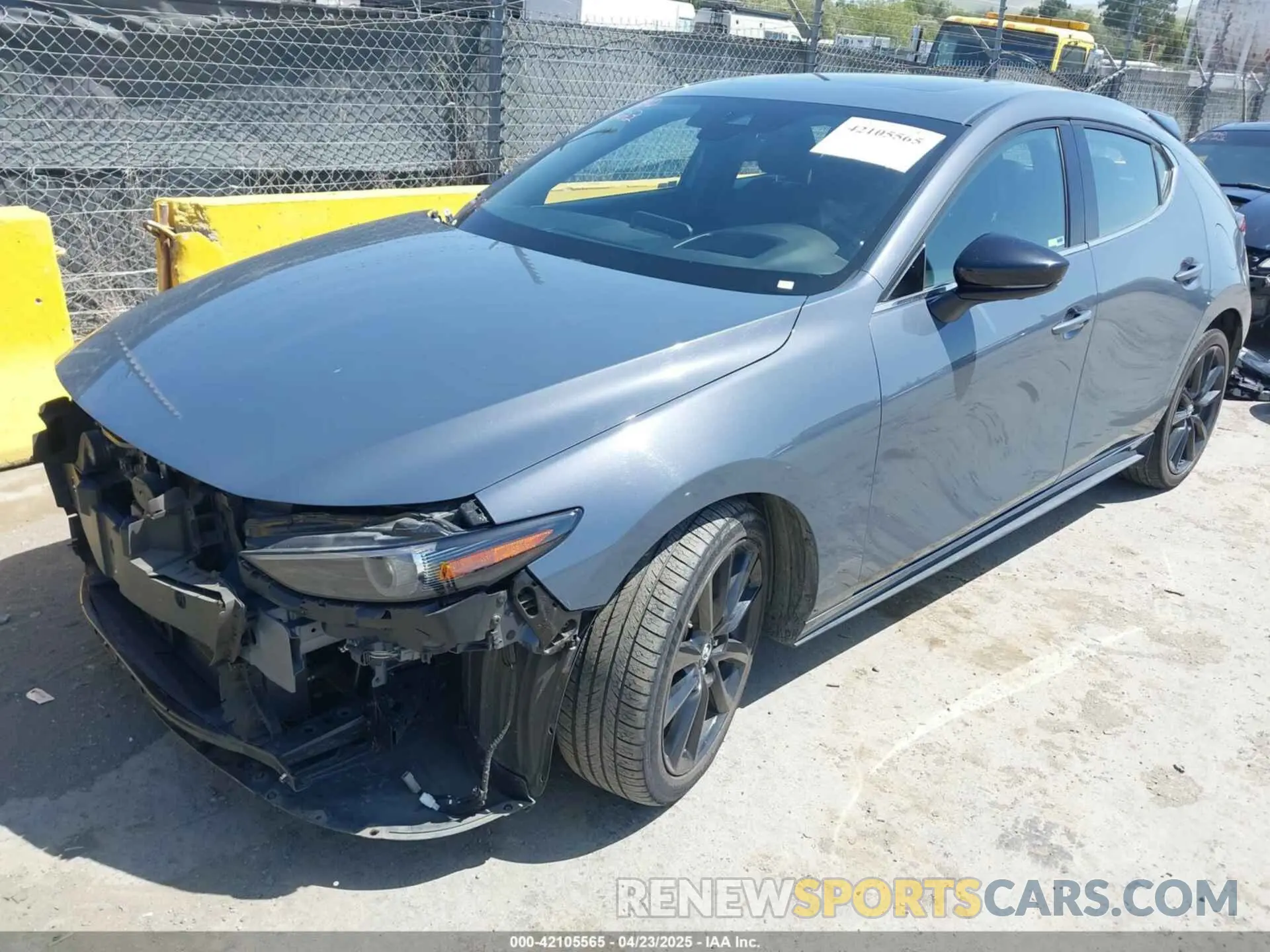 2 Photograph of a damaged car JM1BPBNY7N1501810 MAZDA MAZDA3 HATCHBACK 2022
