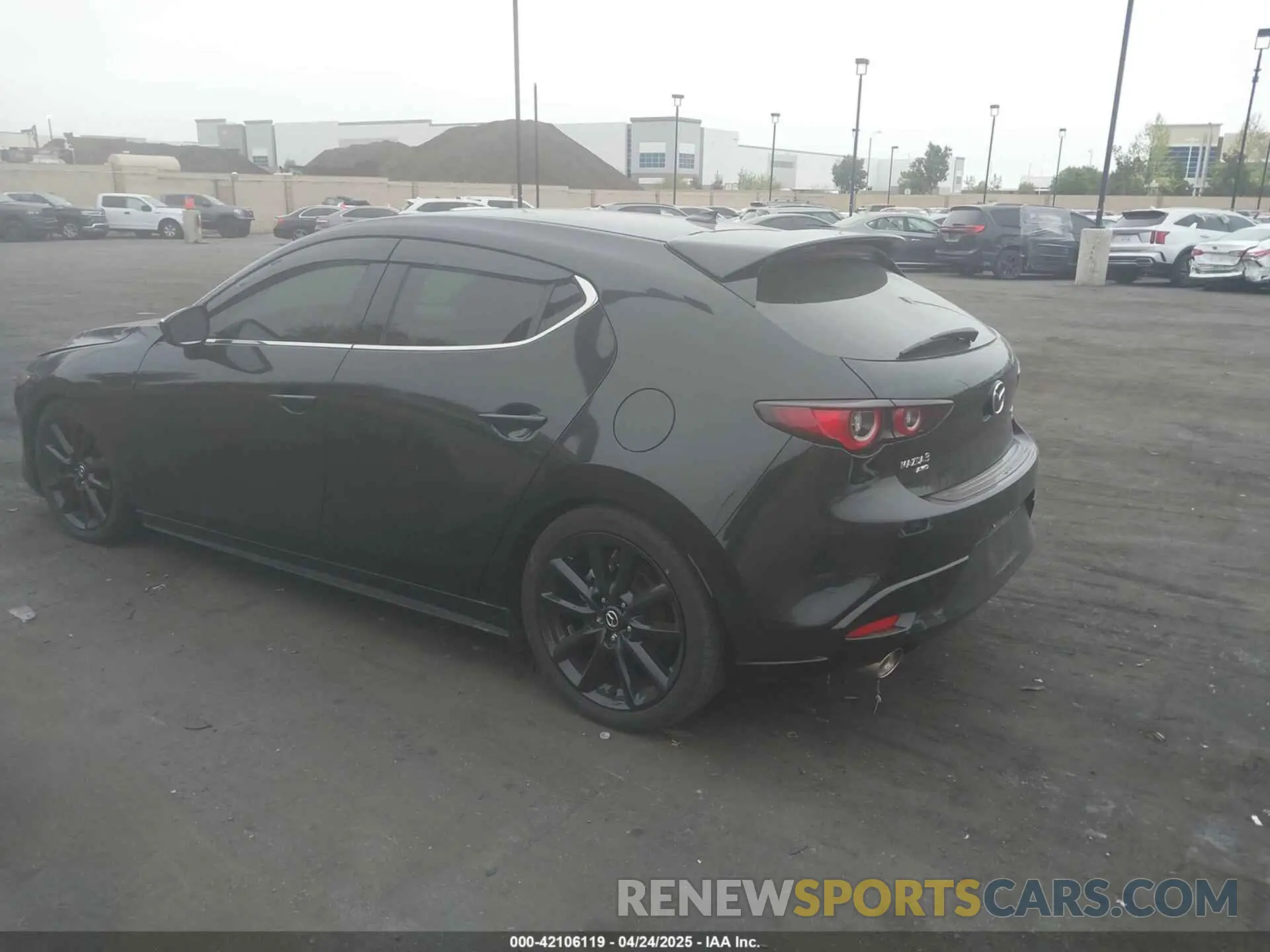 3 Photograph of a damaged car JM1BPBJY3P1604280 MAZDA MAZDA3 HATCHBACK 2023
