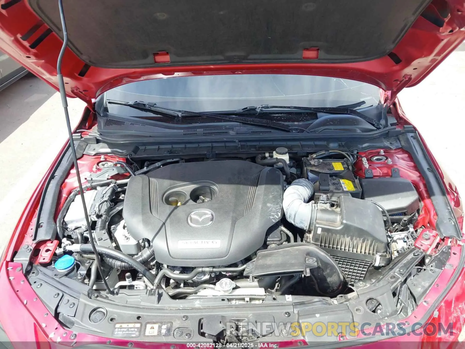 10 Photograph of a damaged car JM1BPBJY4P1617748 MAZDA MAZDA3 HATCHBACK 2023