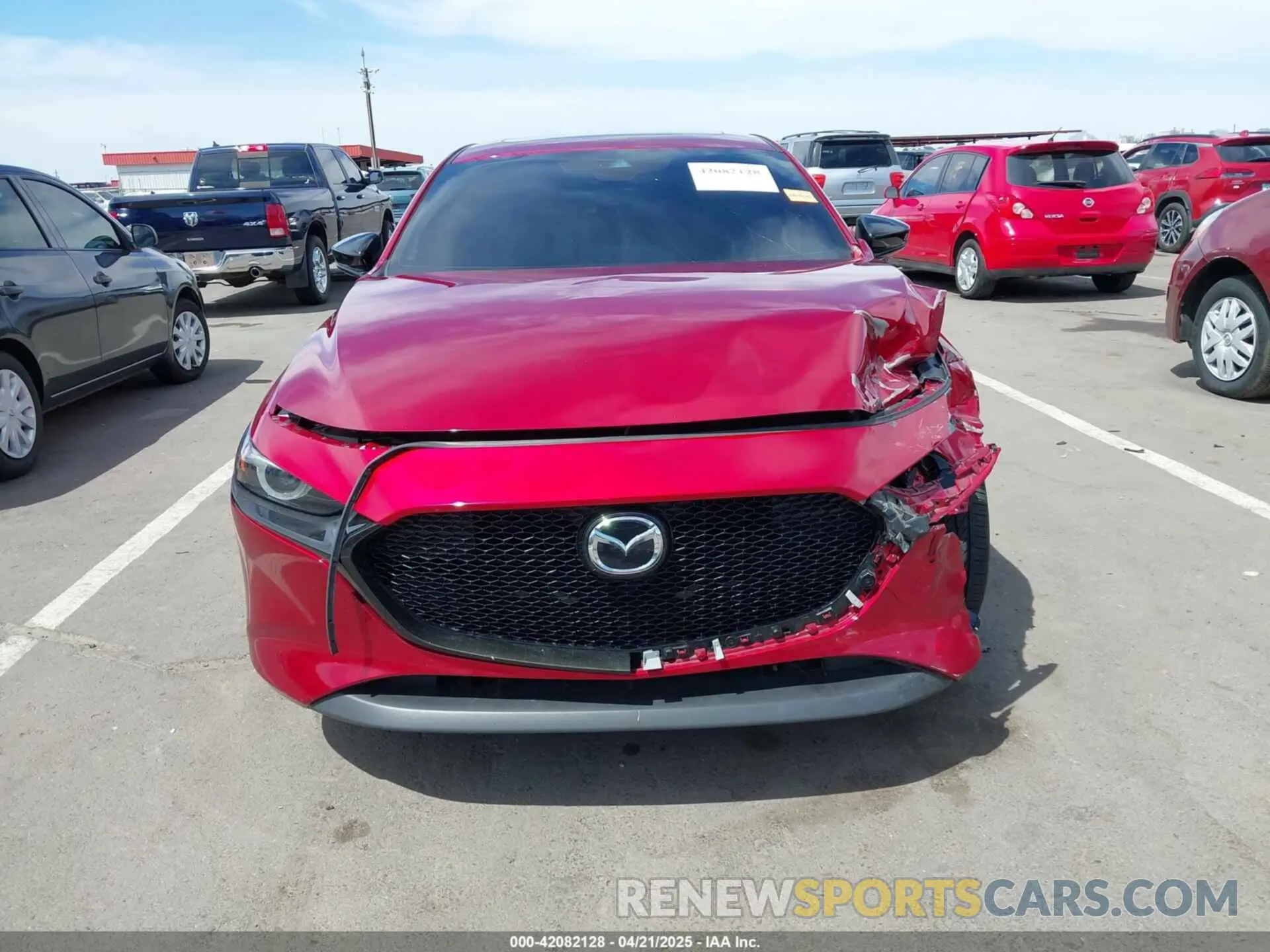 11 Photograph of a damaged car JM1BPBJY4P1617748 MAZDA MAZDA3 HATCHBACK 2023