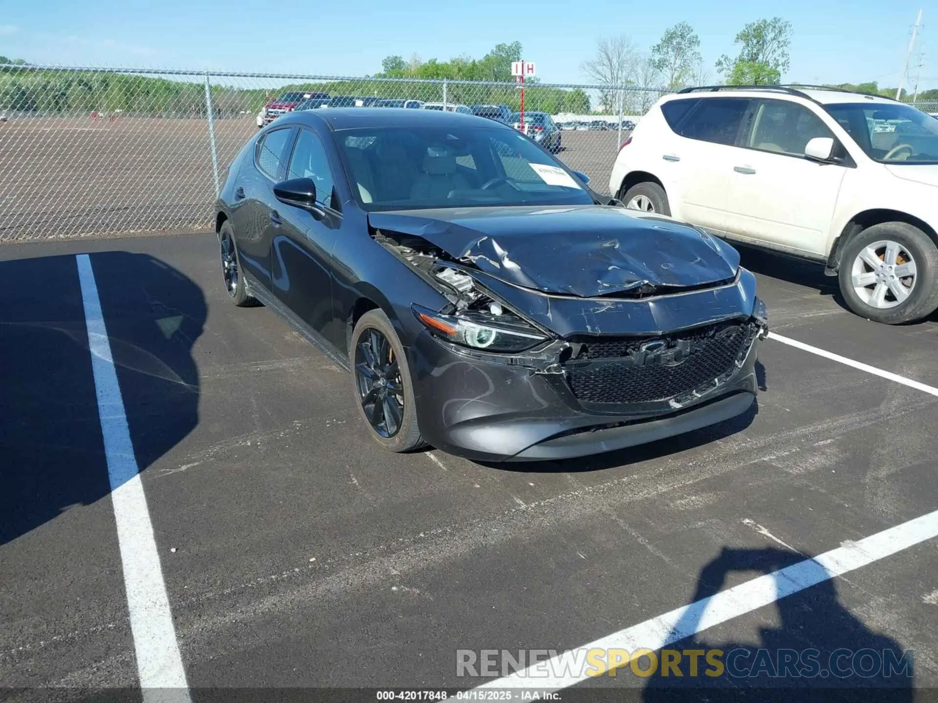 1 Photograph of a damaged car JM1BPBJY6P1620635 MAZDA MAZDA3 HATCHBACK 2023