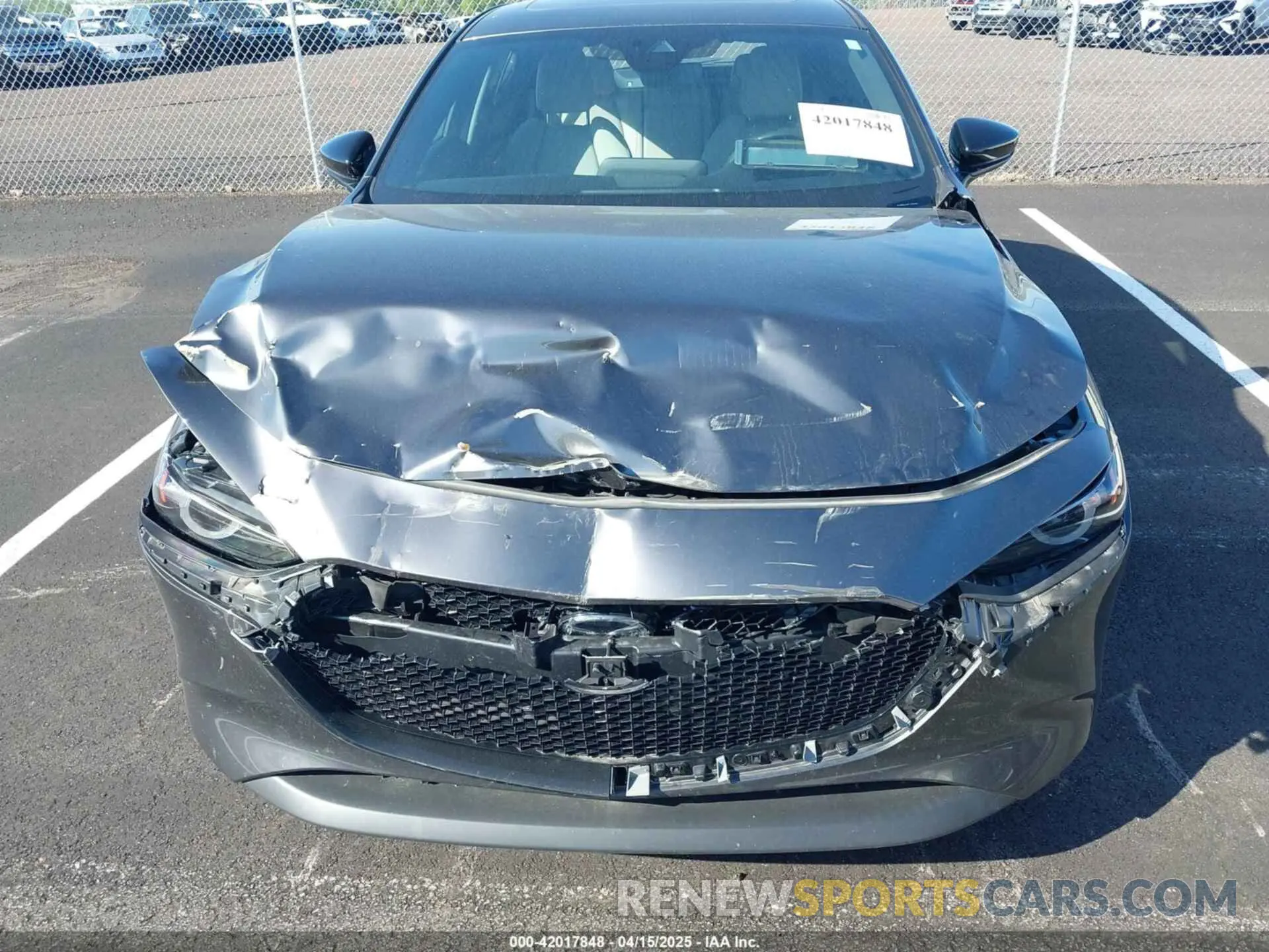6 Photograph of a damaged car JM1BPBJY6P1620635 MAZDA MAZDA3 HATCHBACK 2023