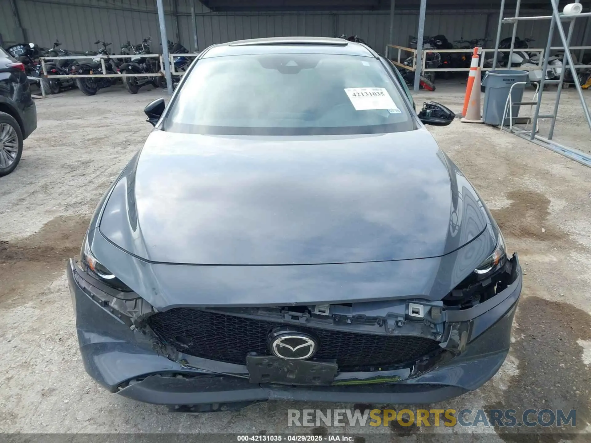 12 Photograph of a damaged car JM1BPBLM9P1611745 MAZDA MAZDA3 HATCHBACK 2023