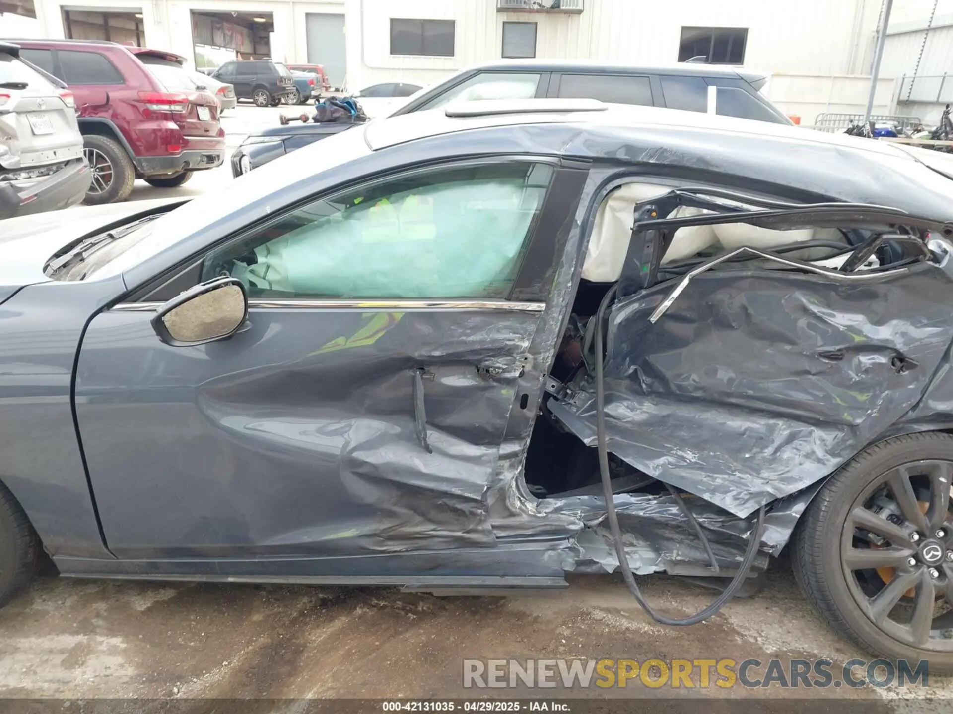 14 Photograph of a damaged car JM1BPBLM9P1611745 MAZDA MAZDA3 HATCHBACK 2023