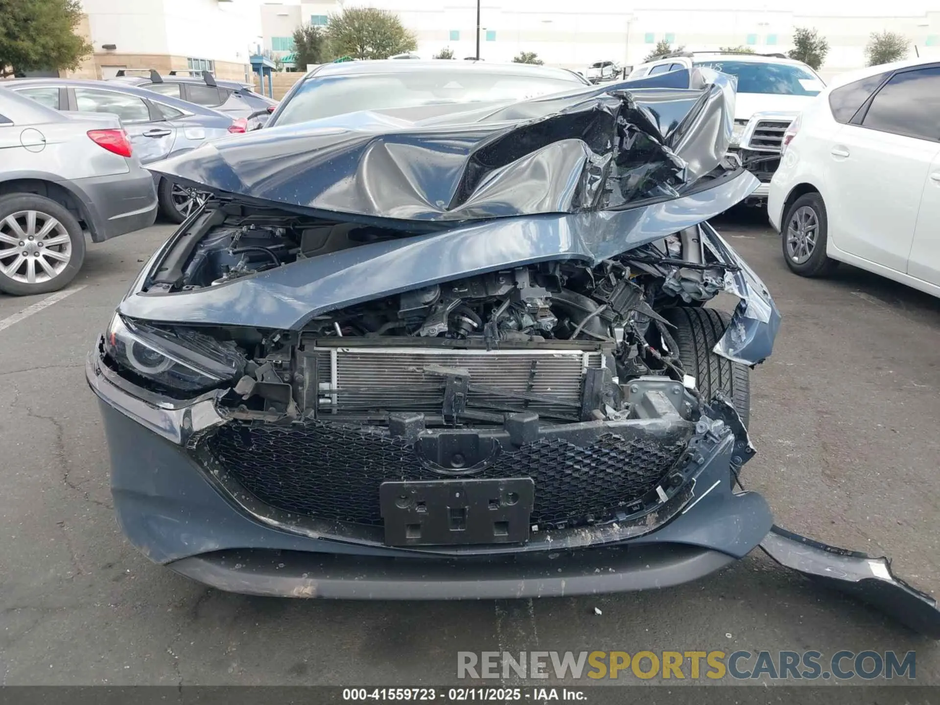 12 Photograph of a damaged car JM1BPBMM3P1610167 MAZDA MAZDA3 HATCHBACK 2023