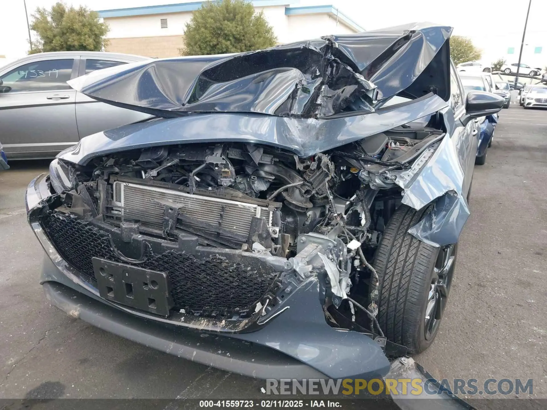 6 Photograph of a damaged car JM1BPBMM3P1610167 MAZDA MAZDA3 HATCHBACK 2023