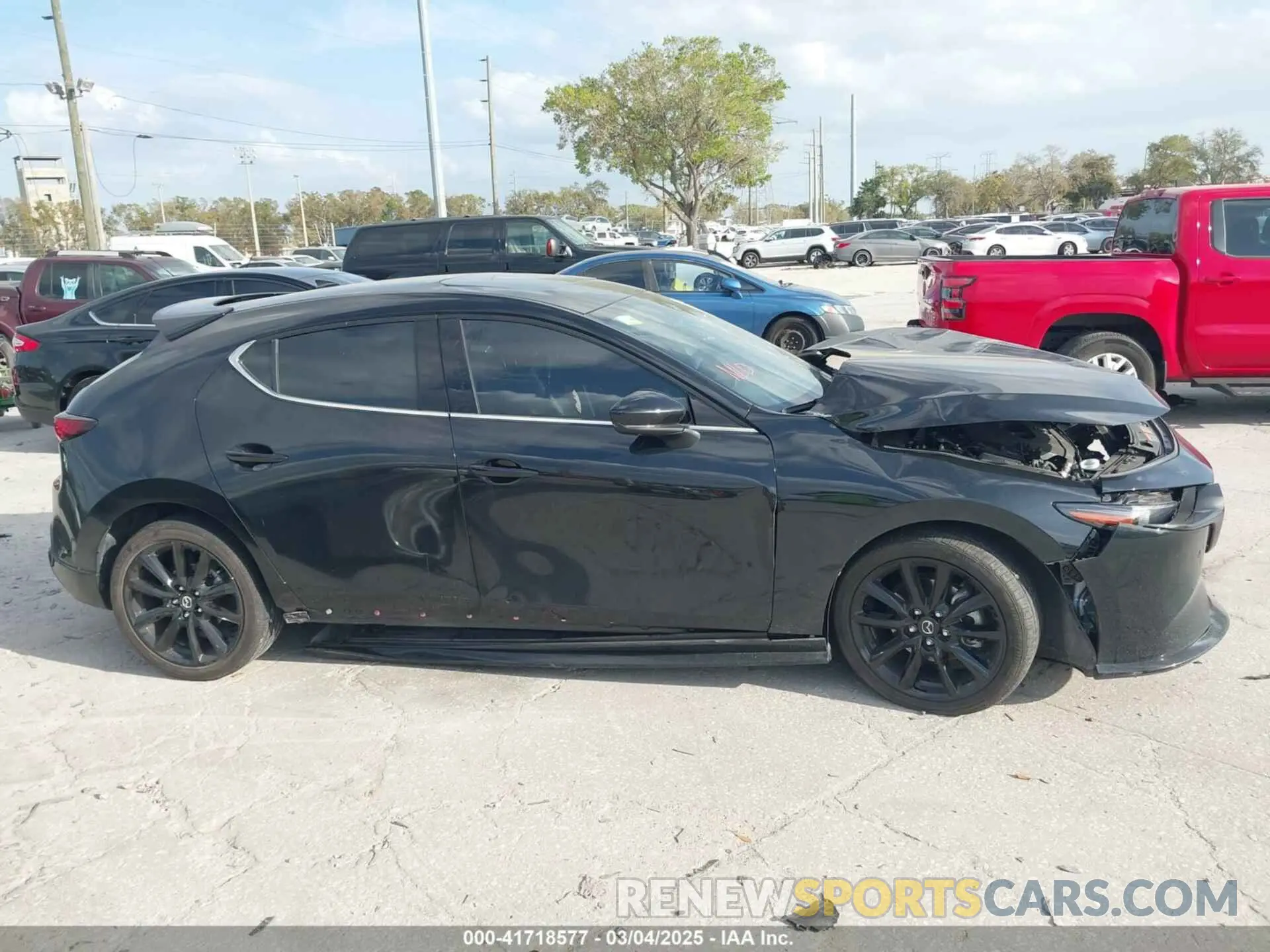 12 Photograph of a damaged car JM1BPBNY0P1615814 MAZDA MAZDA3 HATCHBACK 2023