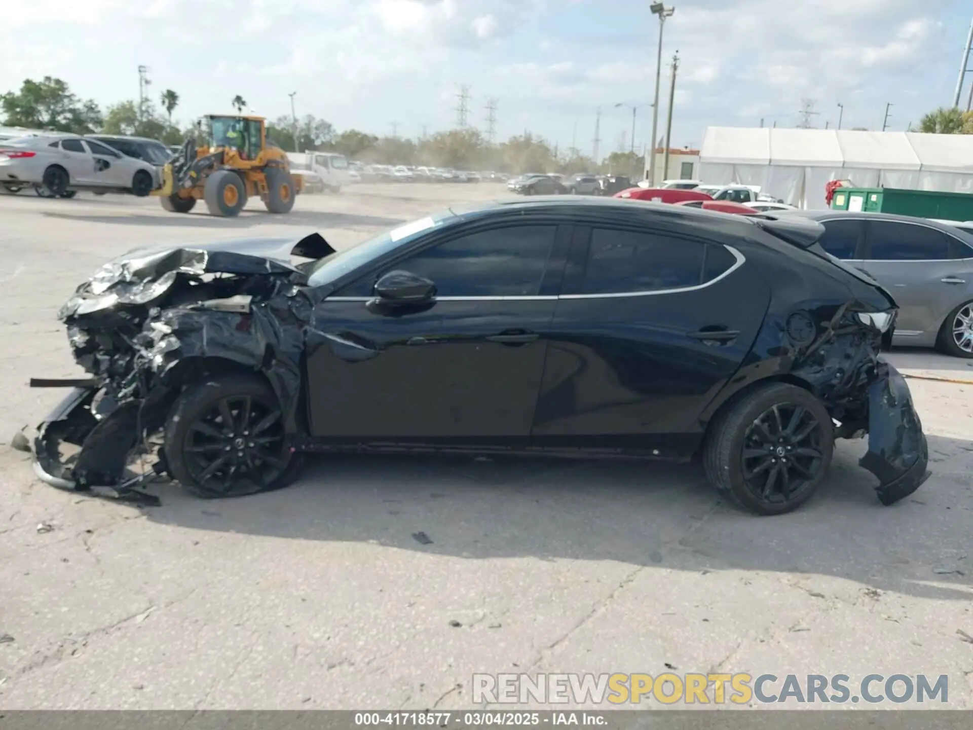 13 Photograph of a damaged car JM1BPBNY0P1615814 MAZDA MAZDA3 HATCHBACK 2023