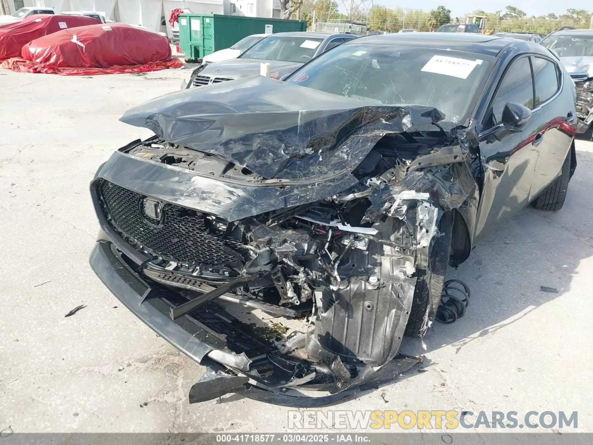 6 Photograph of a damaged car JM1BPBNY0P1615814 MAZDA MAZDA3 HATCHBACK 2023