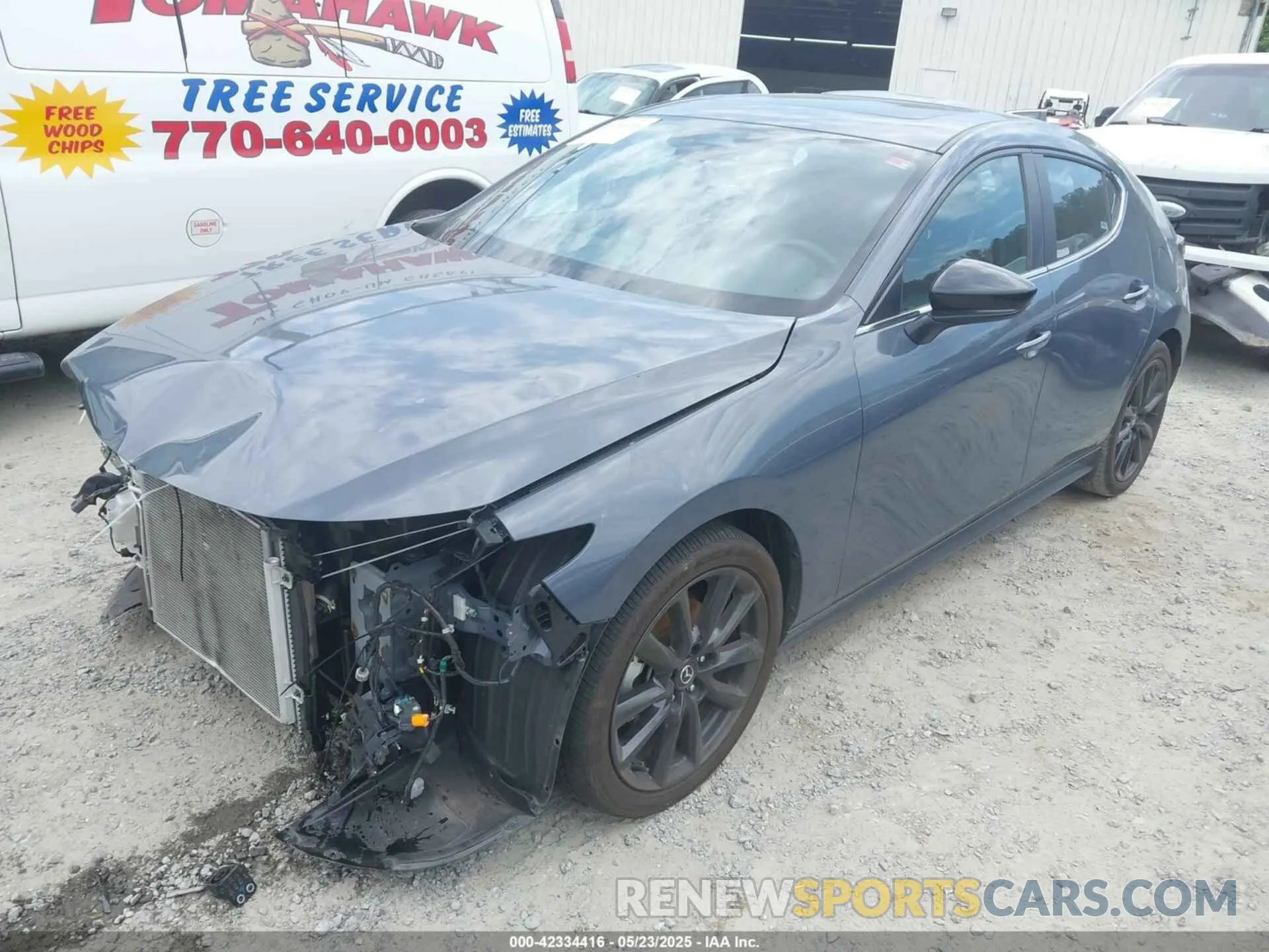 2 Photograph of a damaged car JM1BPBLM5R1709609 MAZDA MAZDA3 HATCHBACK 2024