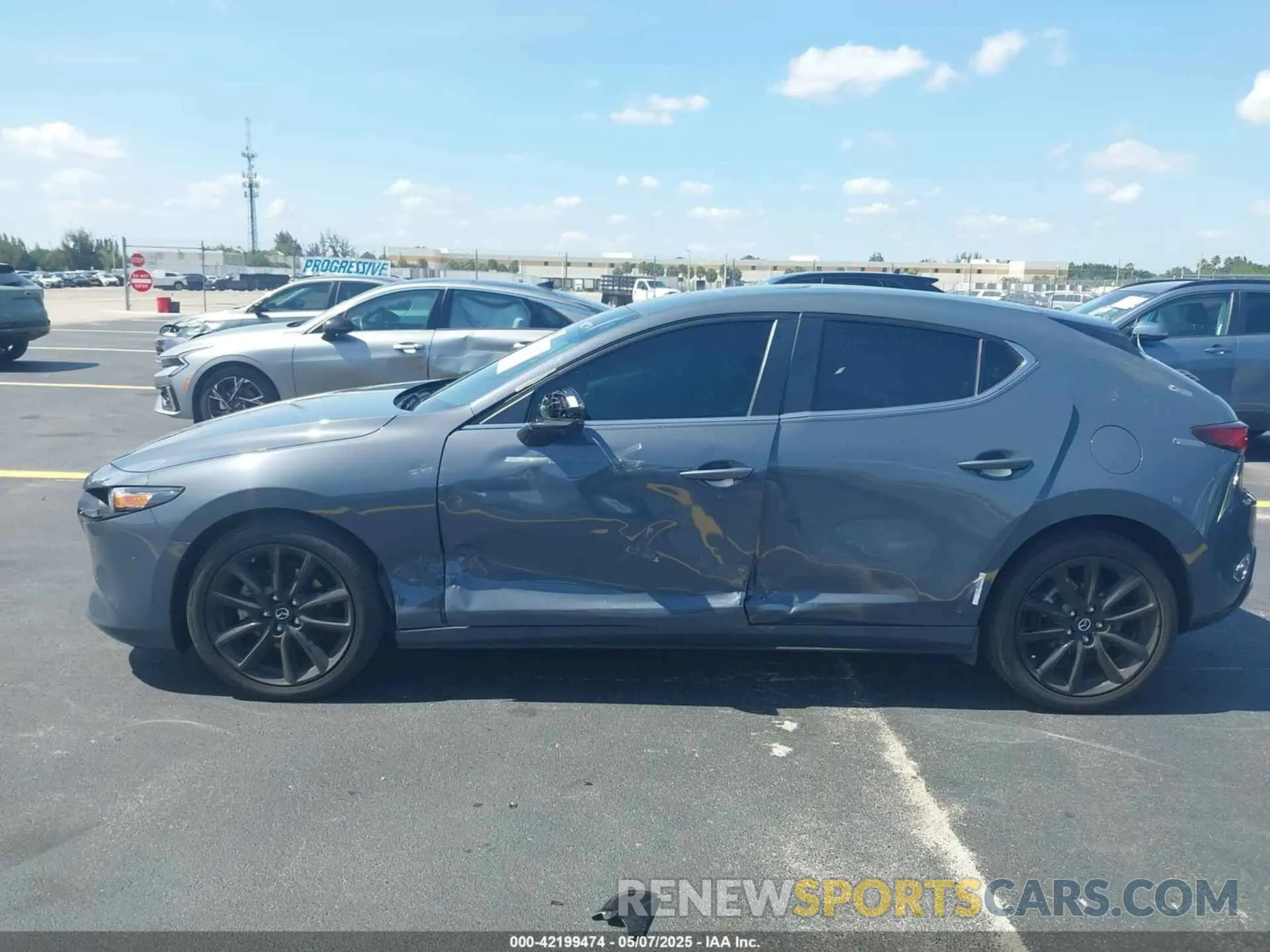 14 Photograph of a damaged car JM1BPBLM8R1654296 MAZDA MAZDA3 HATCHBACK 2024