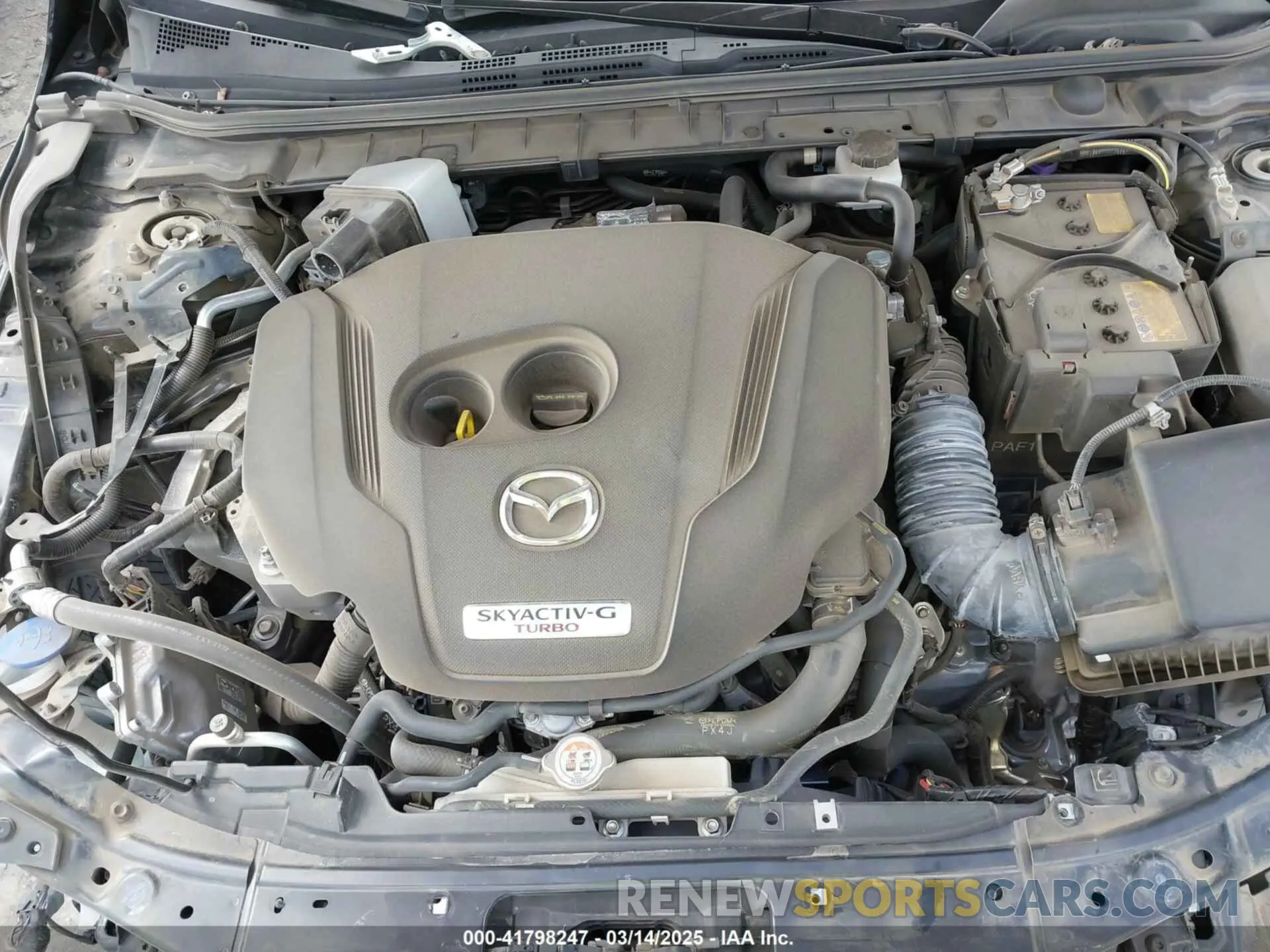 10 Photograph of a damaged car JM1BPBNY6R1702023 MAZDA MAZDA3 HATCHBACK 2024