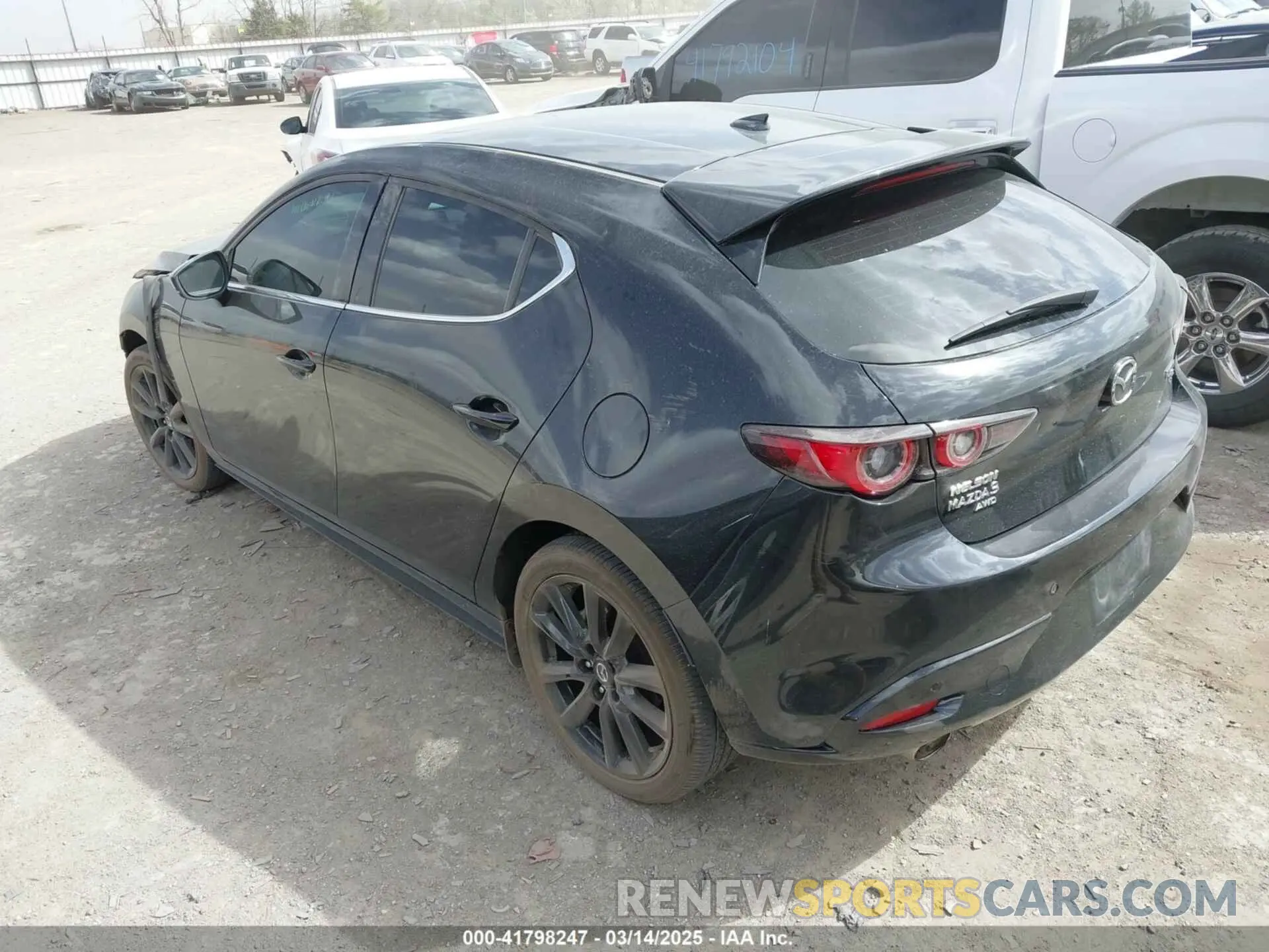 3 Photograph of a damaged car JM1BPBNY6R1702023 MAZDA MAZDA3 HATCHBACK 2024