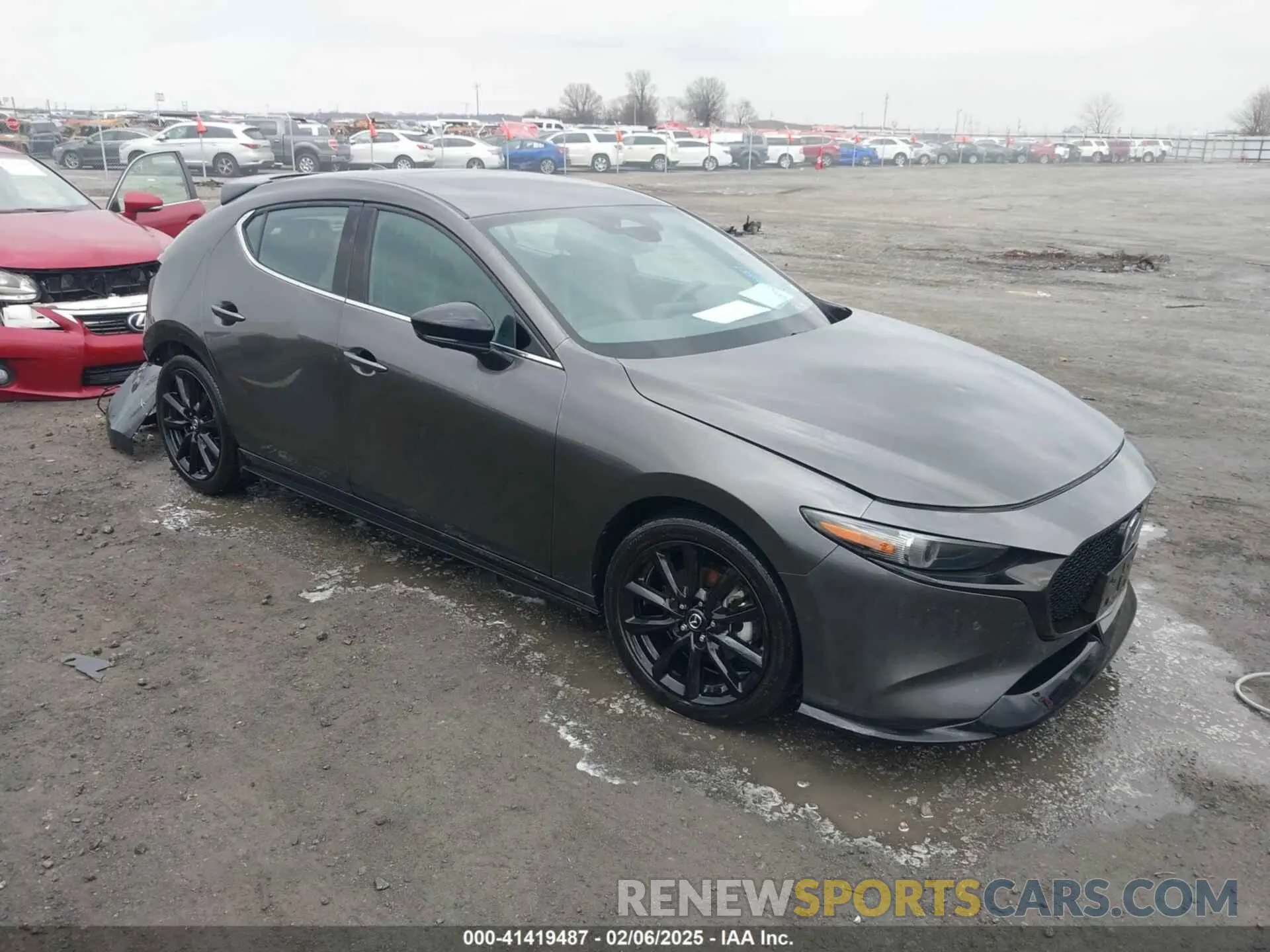 1 Photograph of a damaged car JM1BPBNY6R1707495 MAZDA MAZDA3 HATCHBACK 2024