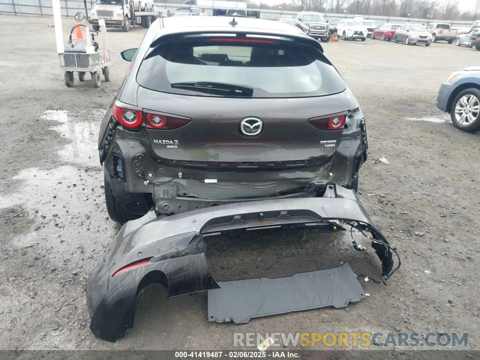 16 Photograph of a damaged car JM1BPBNY6R1707495 MAZDA MAZDA3 HATCHBACK 2024