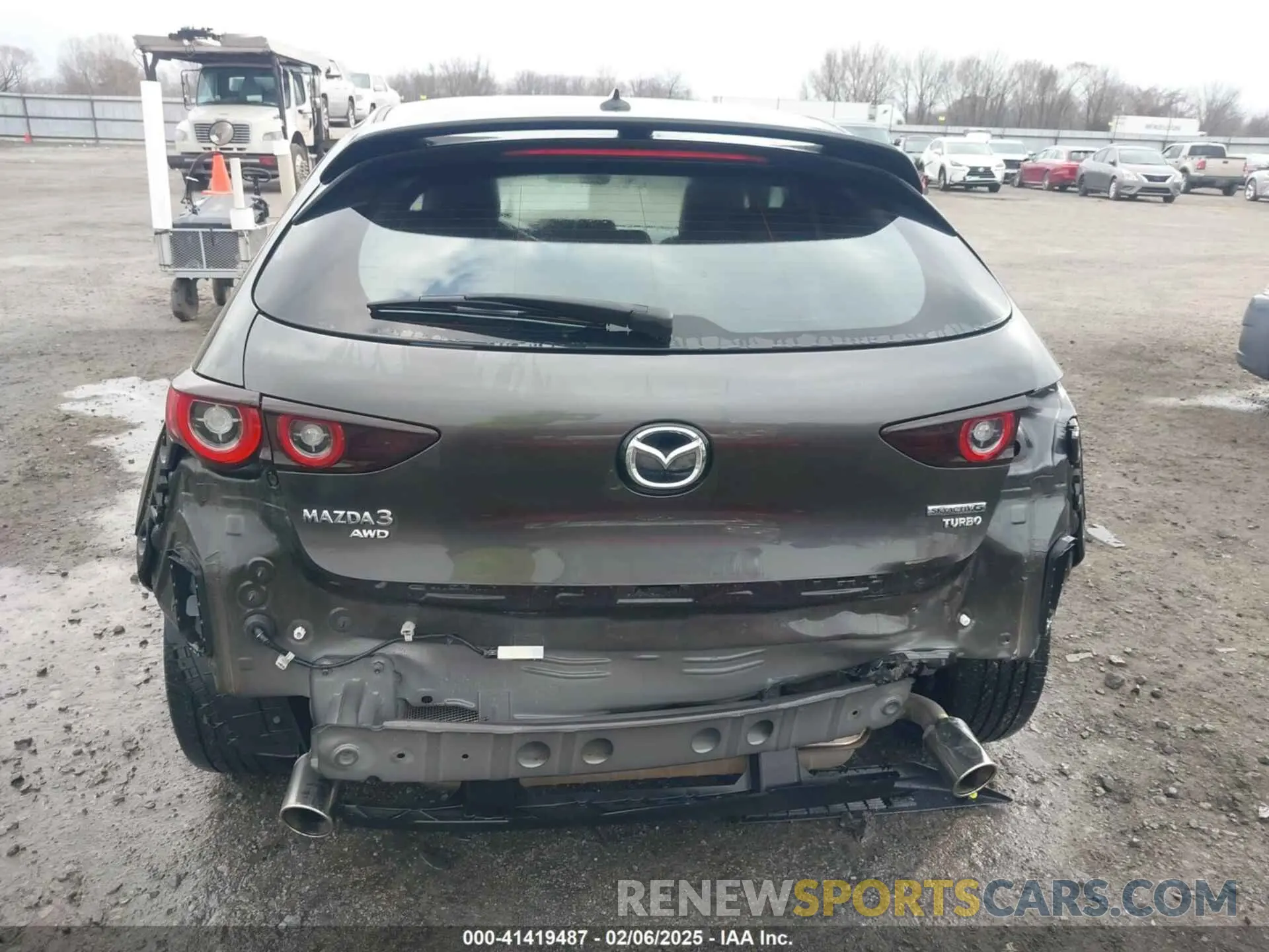 6 Photograph of a damaged car JM1BPBNY6R1707495 MAZDA MAZDA3 HATCHBACK 2024