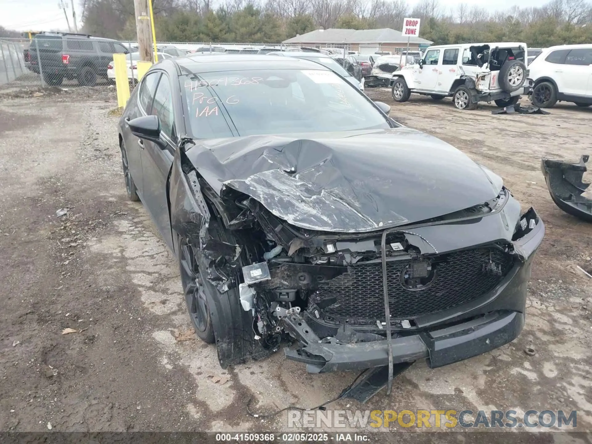 1 Photograph of a damaged car JM1BPBNY6R1716522 MAZDA MAZDA3 HATCHBACK 2024