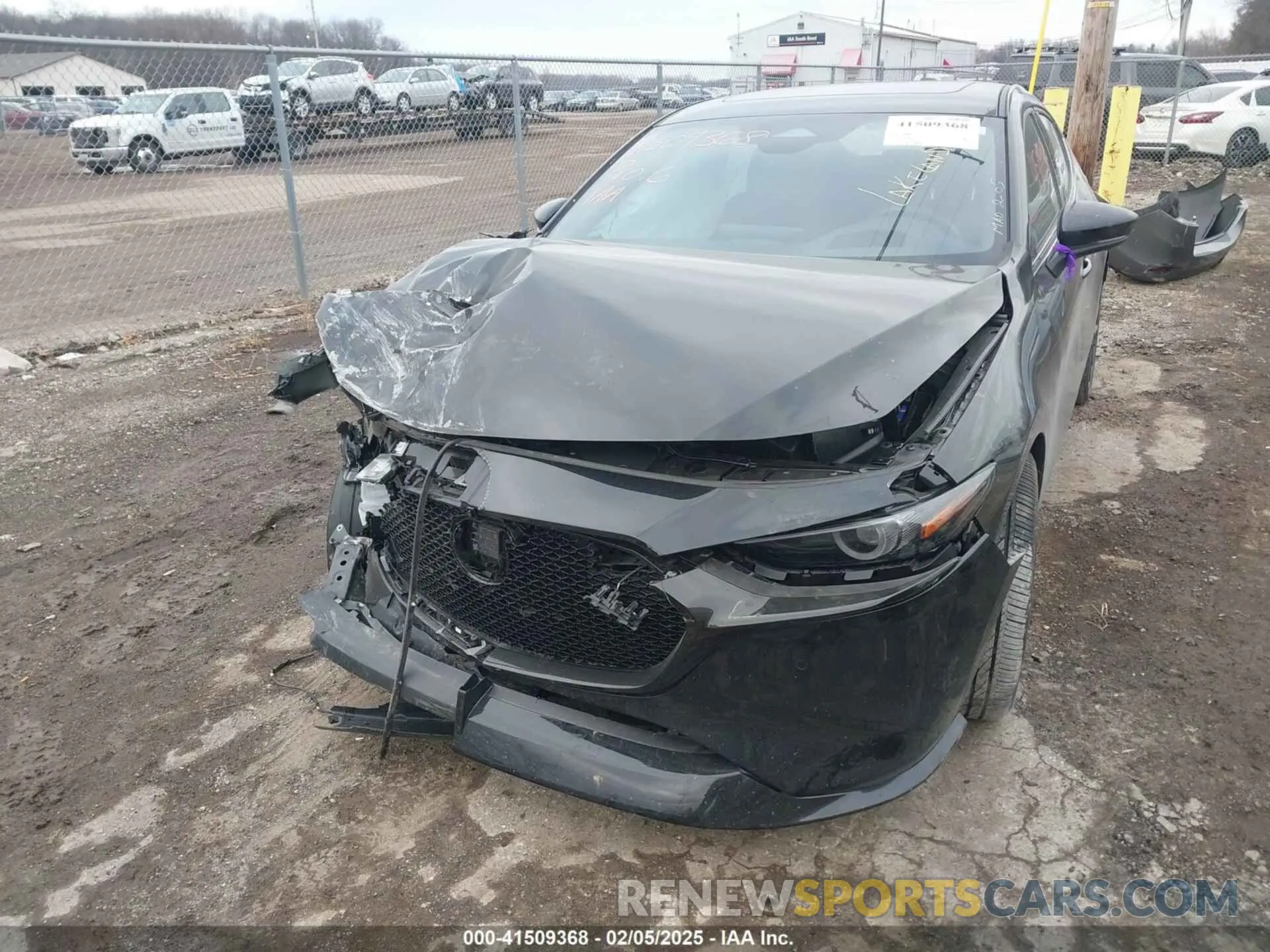 2 Photograph of a damaged car JM1BPBNY6R1716522 MAZDA MAZDA3 HATCHBACK 2024