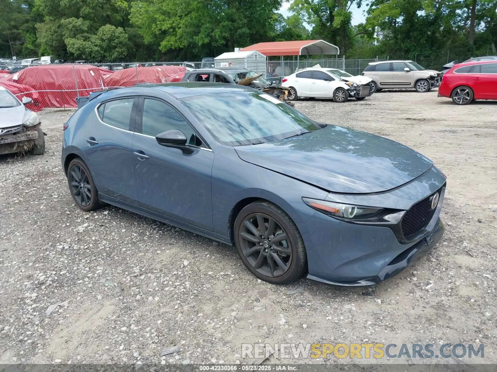 1 Photograph of a damaged car JM1BPBNYXR1654221 MAZDA MAZDA3 HATCHBACK 2024