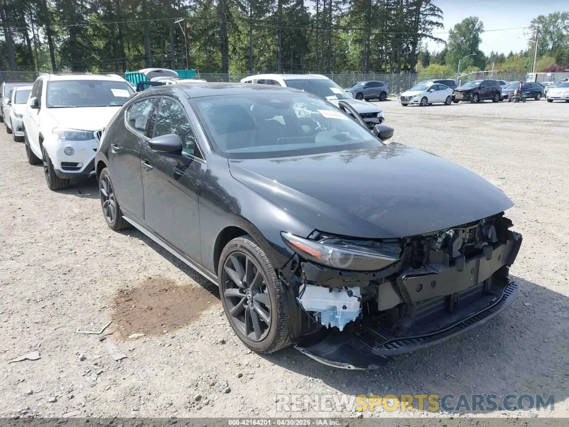 1 Photograph of a damaged car JM1BPBNYXR1710190 MAZDA MAZDA3 HATCHBACK 2024