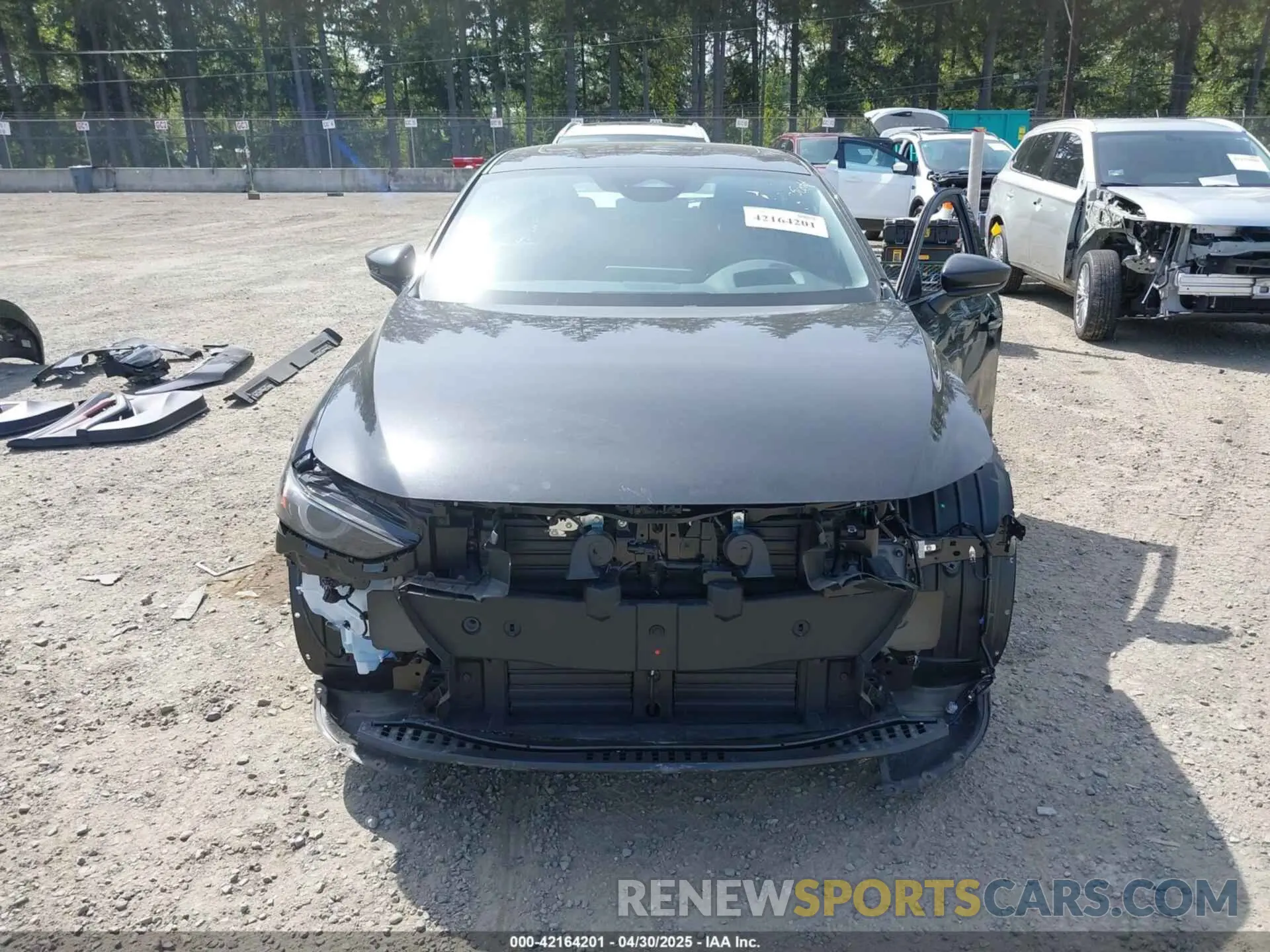 13 Photograph of a damaged car JM1BPBNYXR1710190 MAZDA MAZDA3 HATCHBACK 2024