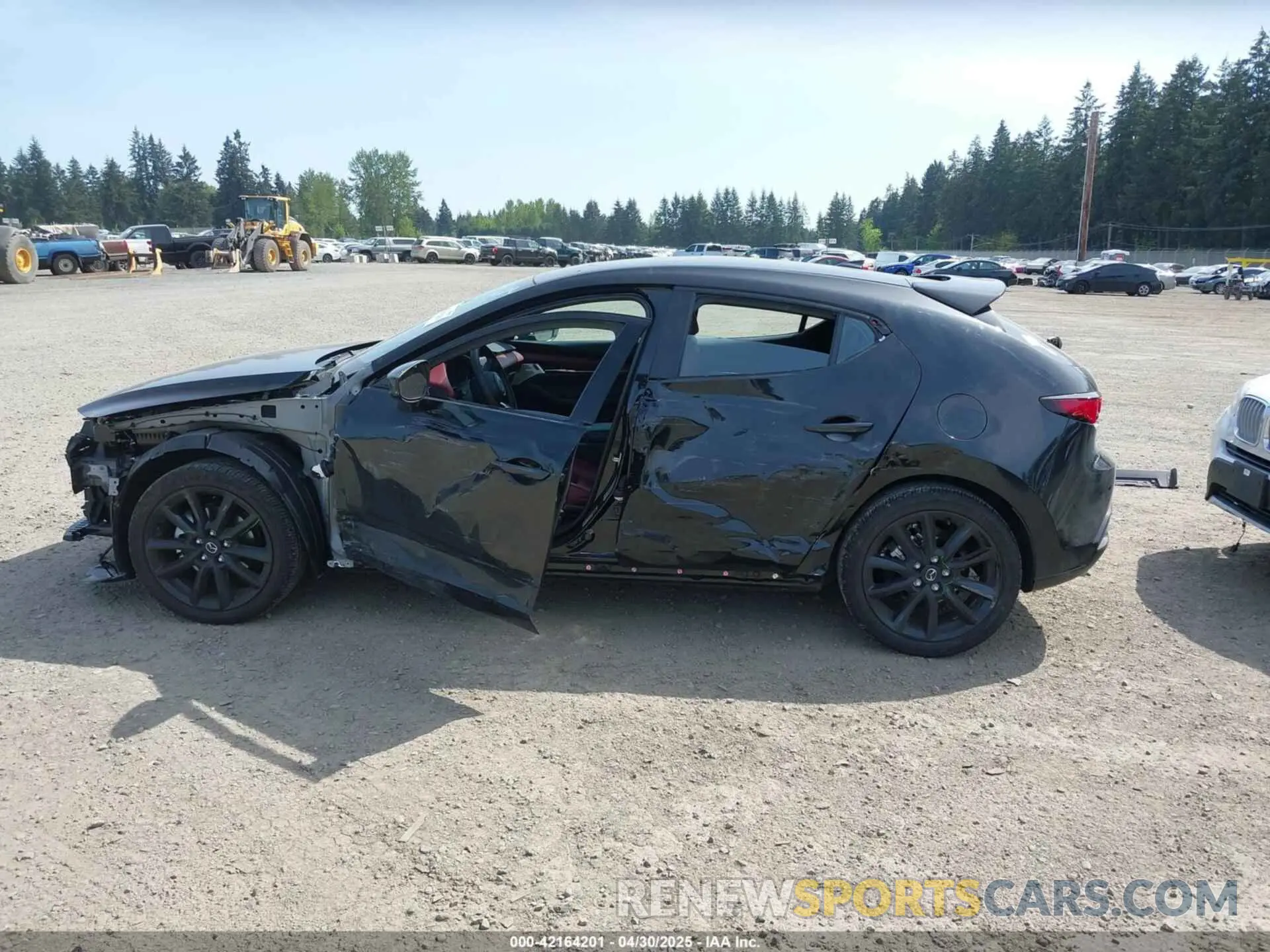 15 Photograph of a damaged car JM1BPBNYXR1710190 MAZDA MAZDA3 HATCHBACK 2024