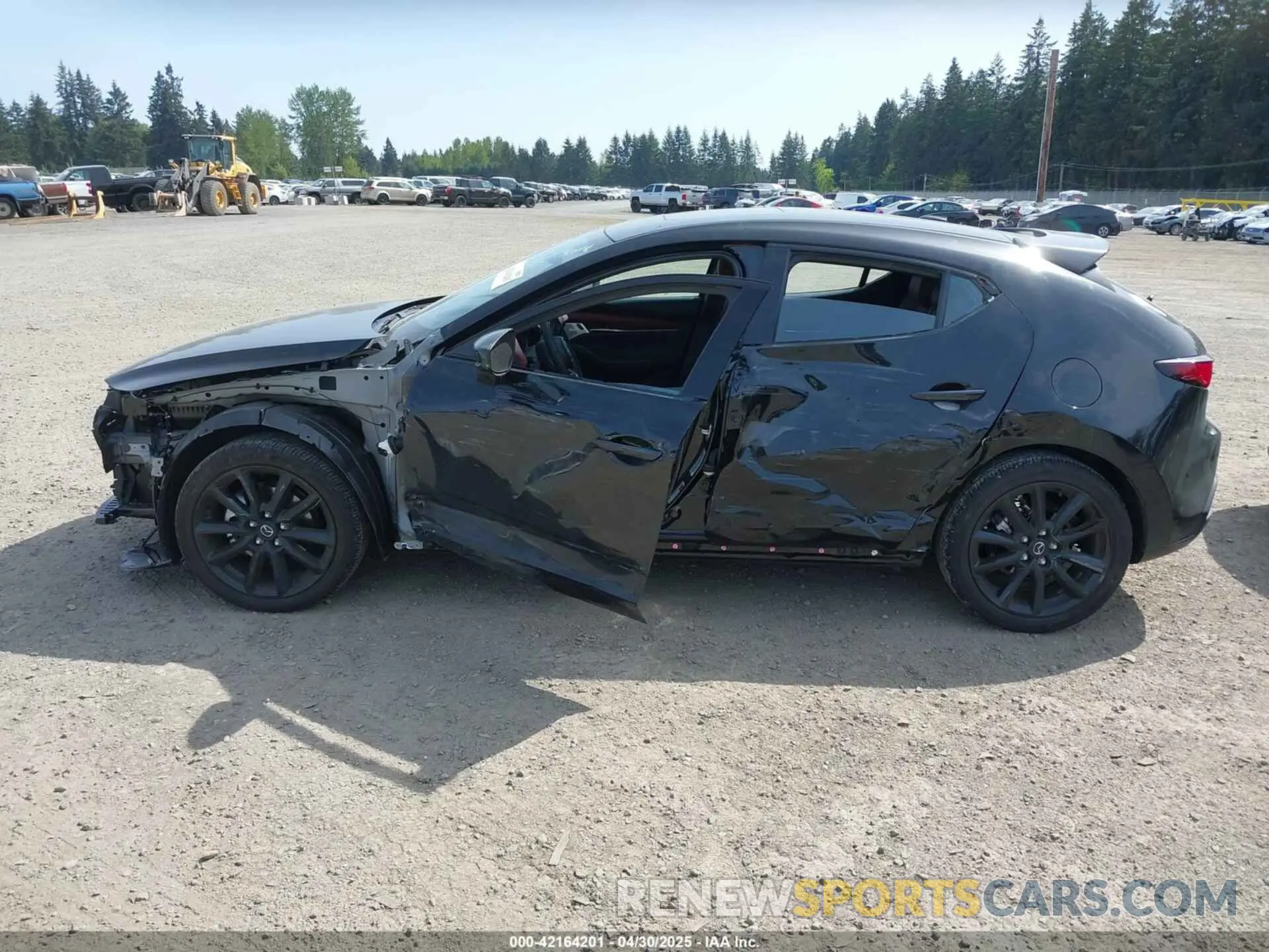 6 Photograph of a damaged car JM1BPBNYXR1710190 MAZDA MAZDA3 HATCHBACK 2024