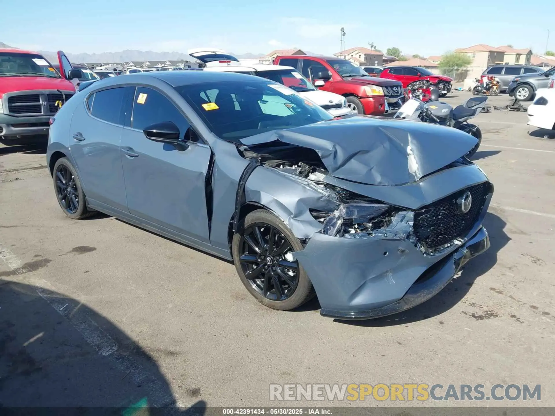 1 Photograph of a damaged car JM1BPBNY3S1775775 MAZDA MAZDA3 HATCHBACK 2025