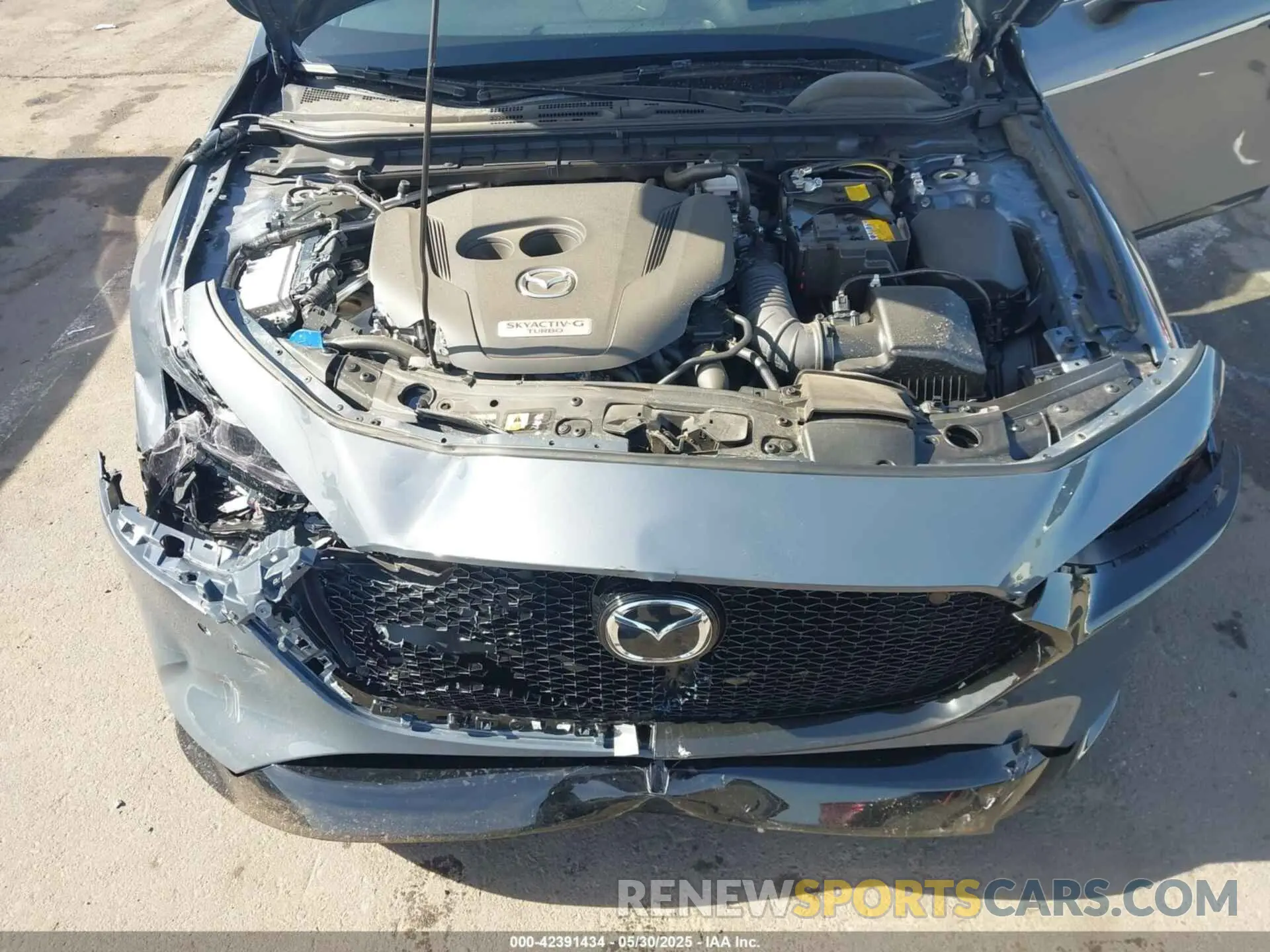 10 Photograph of a damaged car JM1BPBNY3S1775775 MAZDA MAZDA3 HATCHBACK 2025