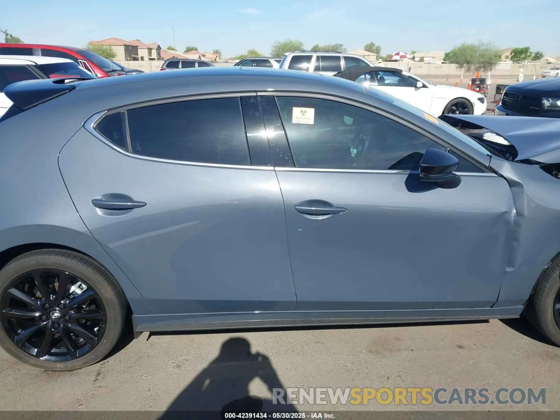 12 Photograph of a damaged car JM1BPBNY3S1775775 MAZDA MAZDA3 HATCHBACK 2025