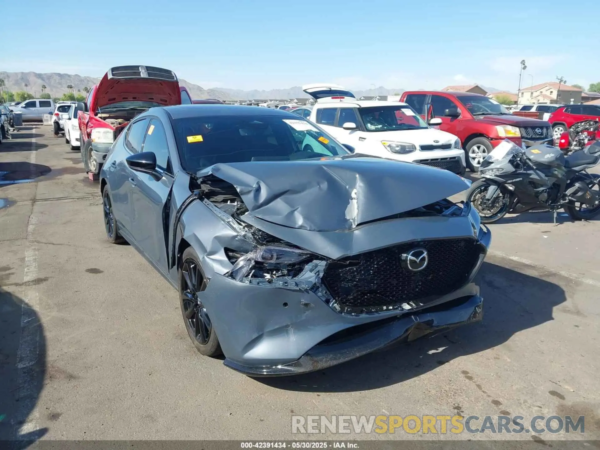 6 Photograph of a damaged car JM1BPBNY3S1775775 MAZDA MAZDA3 HATCHBACK 2025
