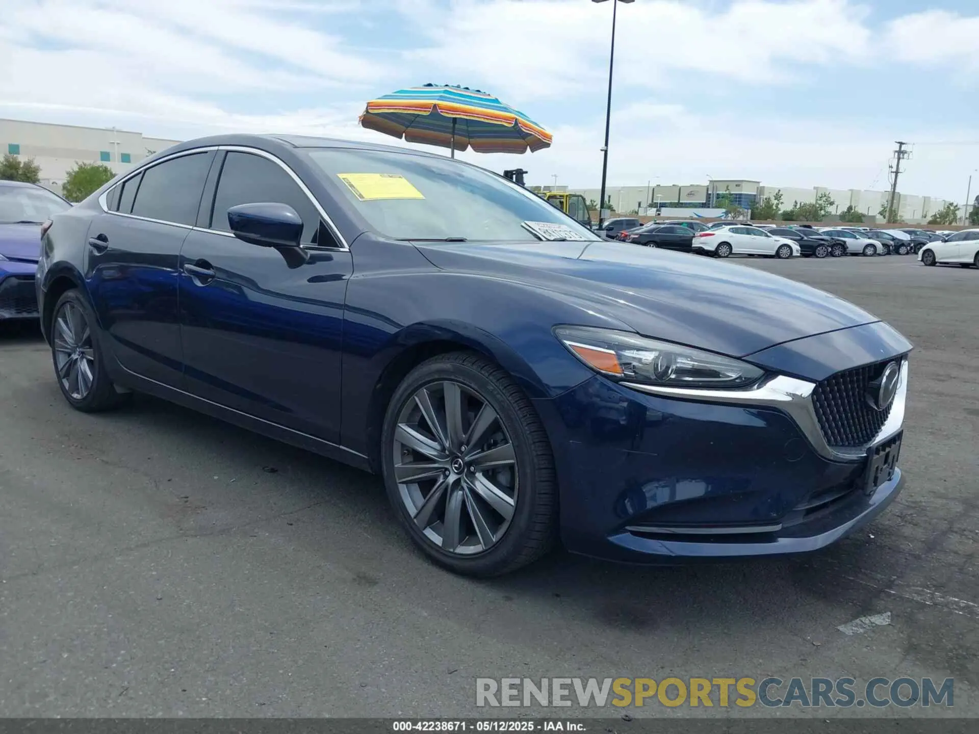 1 Photograph of a damaged car JM1GL1TY7K1501686 MAZDA MAZDA6 2019
