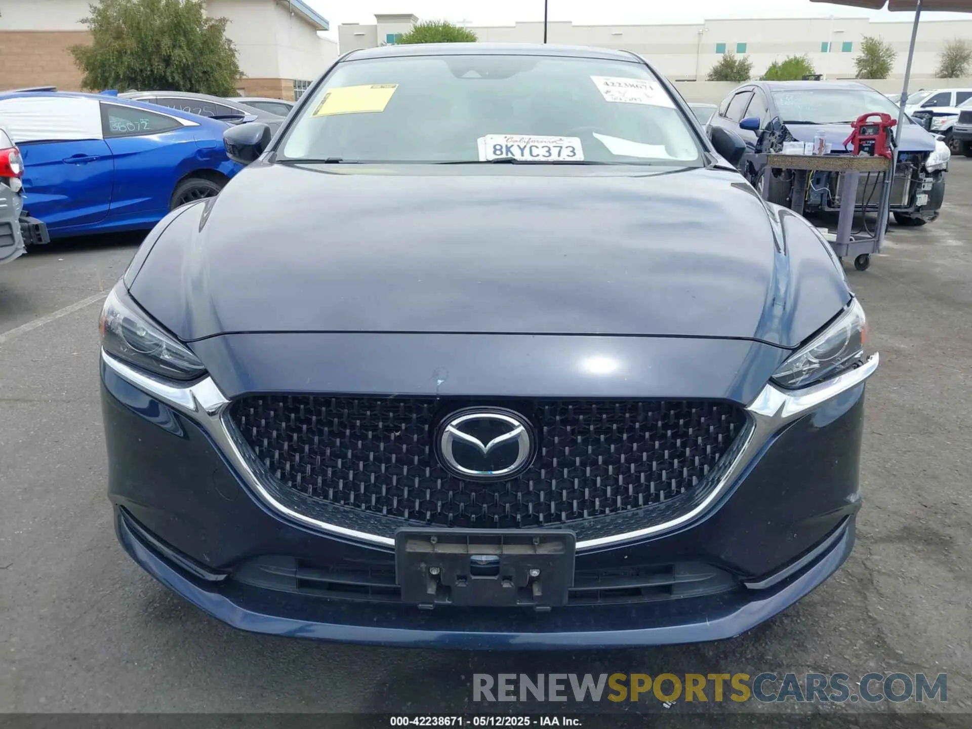 12 Photograph of a damaged car JM1GL1TY7K1501686 MAZDA MAZDA6 2019