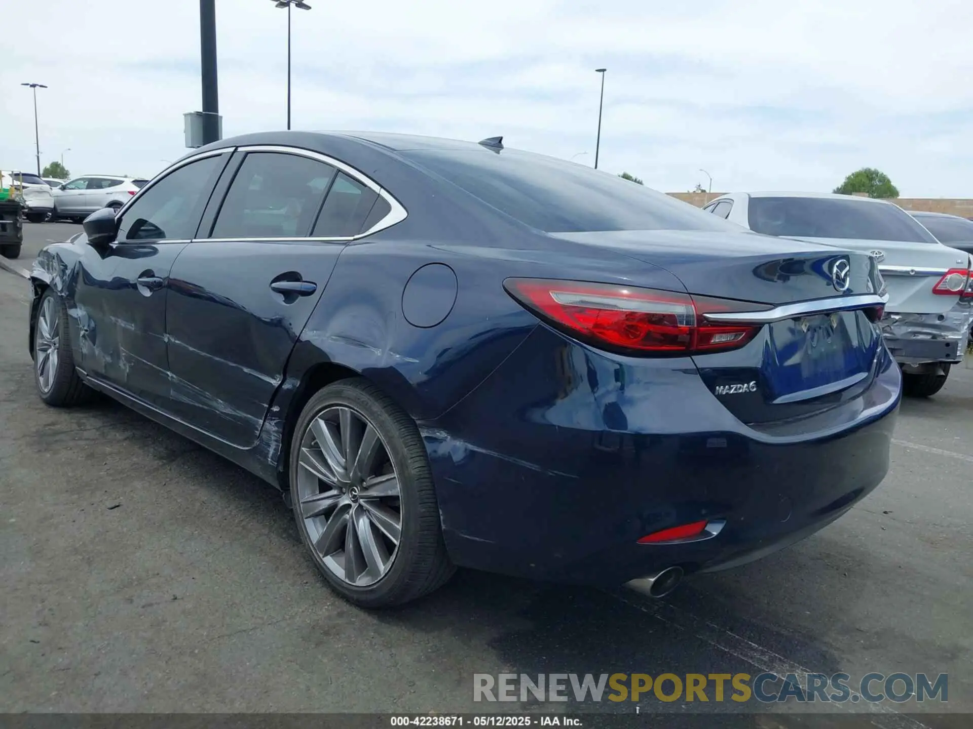 3 Photograph of a damaged car JM1GL1TY7K1501686 MAZDA MAZDA6 2019